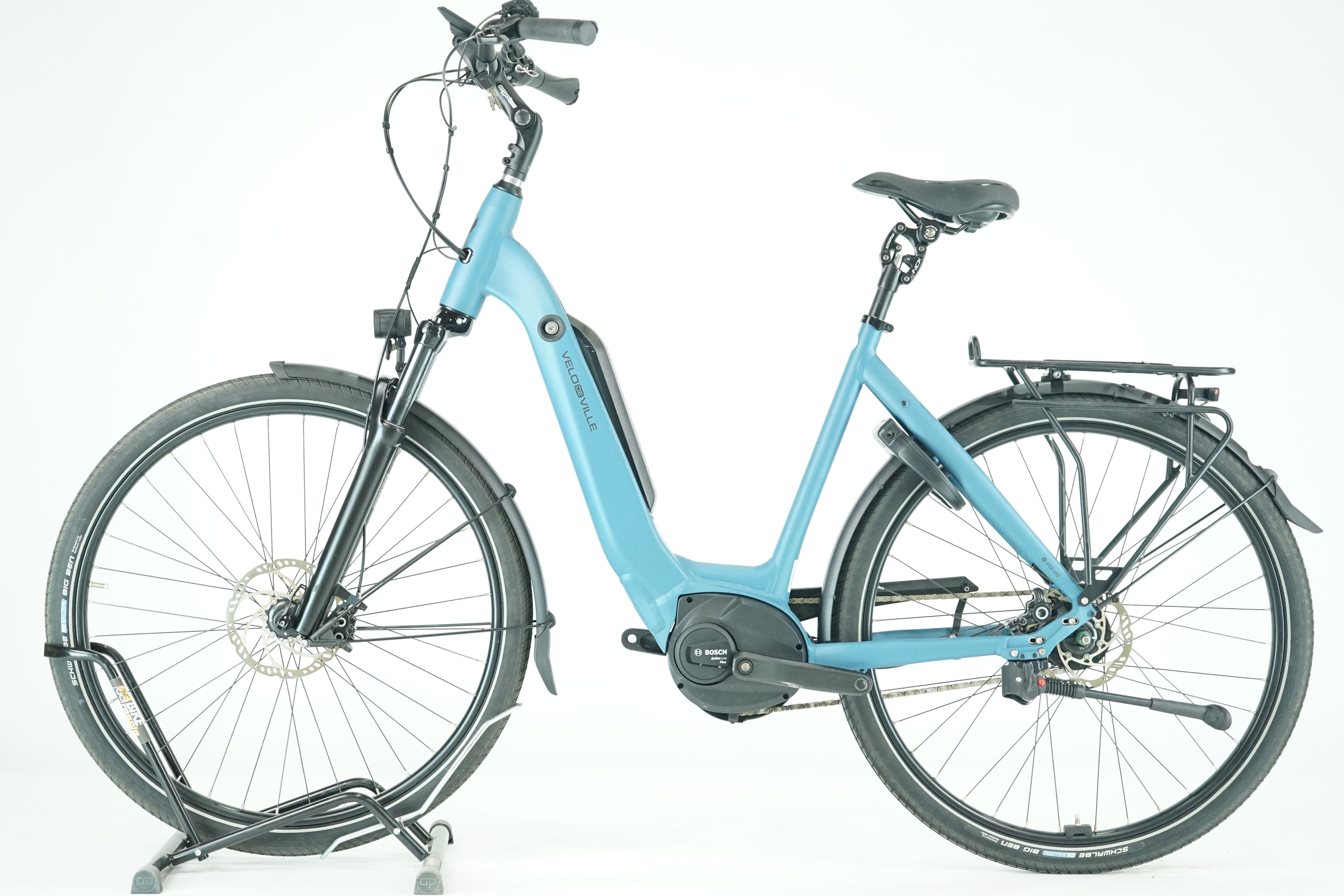 VELO DE VILLE AEB 400 2024 - City E Bike - 545 Wh - Tiefeinsteiger - 28 Zoll