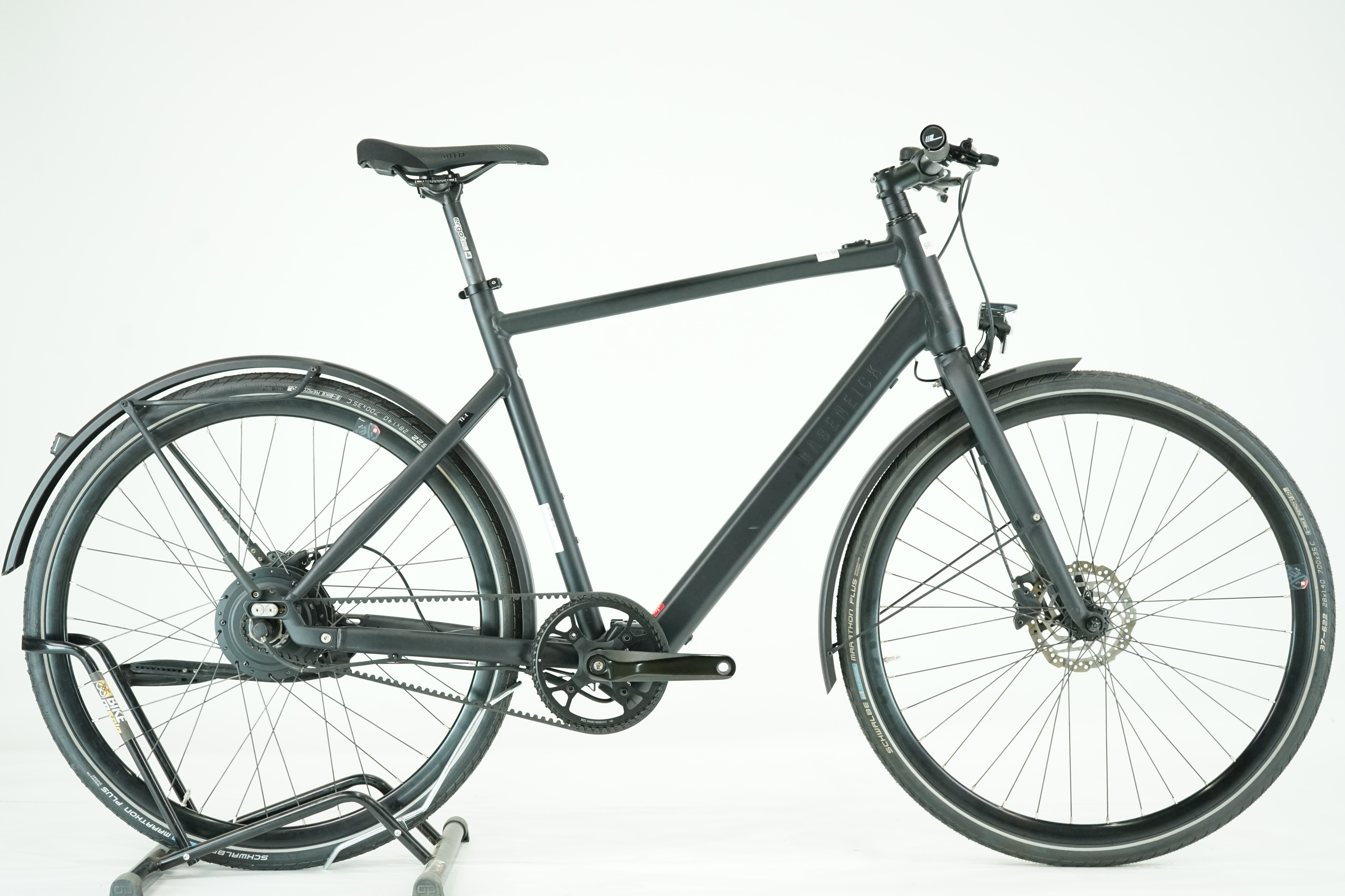 RABENEICK TX-E 2022 - Singlespeed E Bike - 252 Wh - Diamant - 28 Zoll