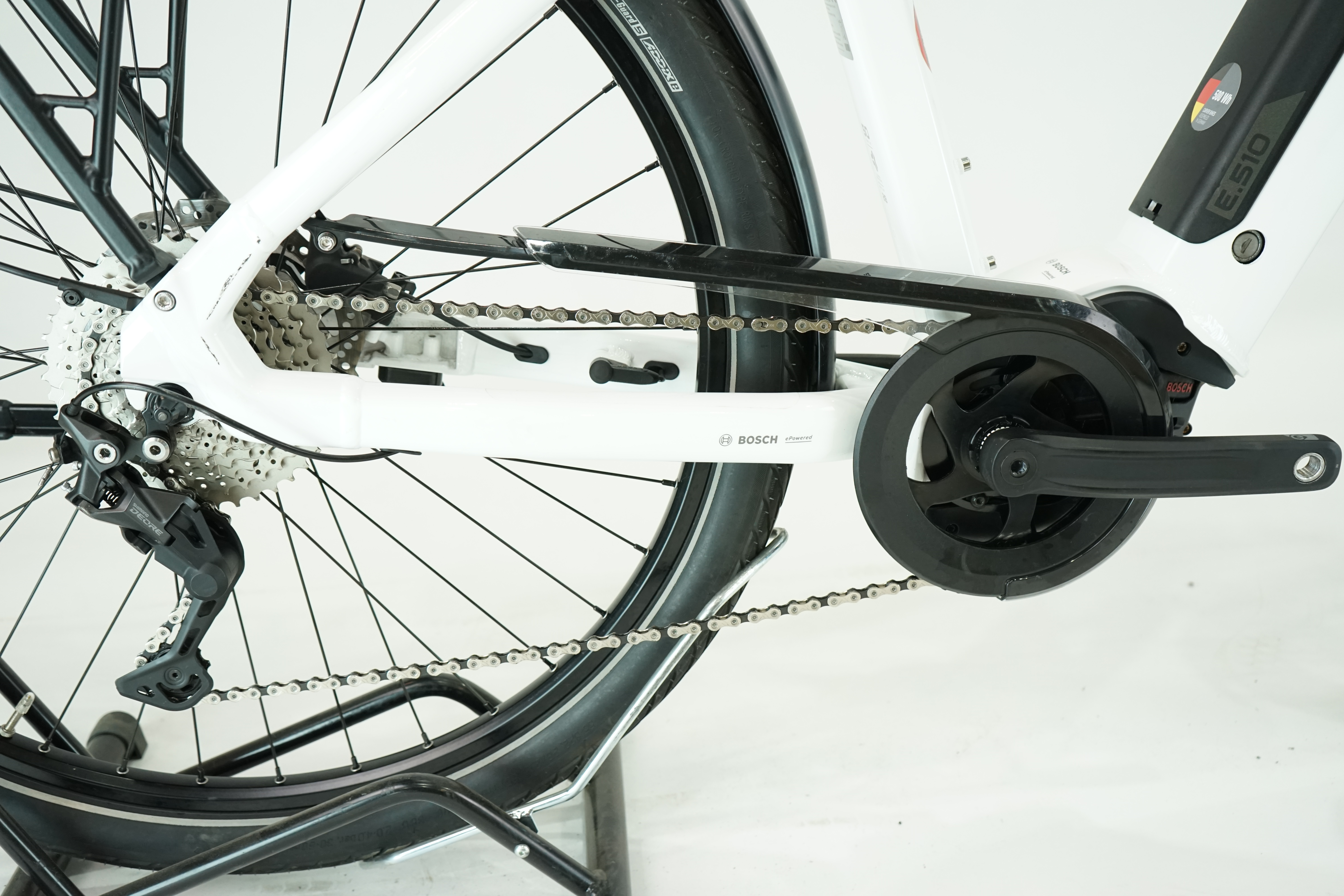 CARVER Route E.510 2024 - Trekking E Bike - 500 Wh - Damen Sport - 28 Zoll