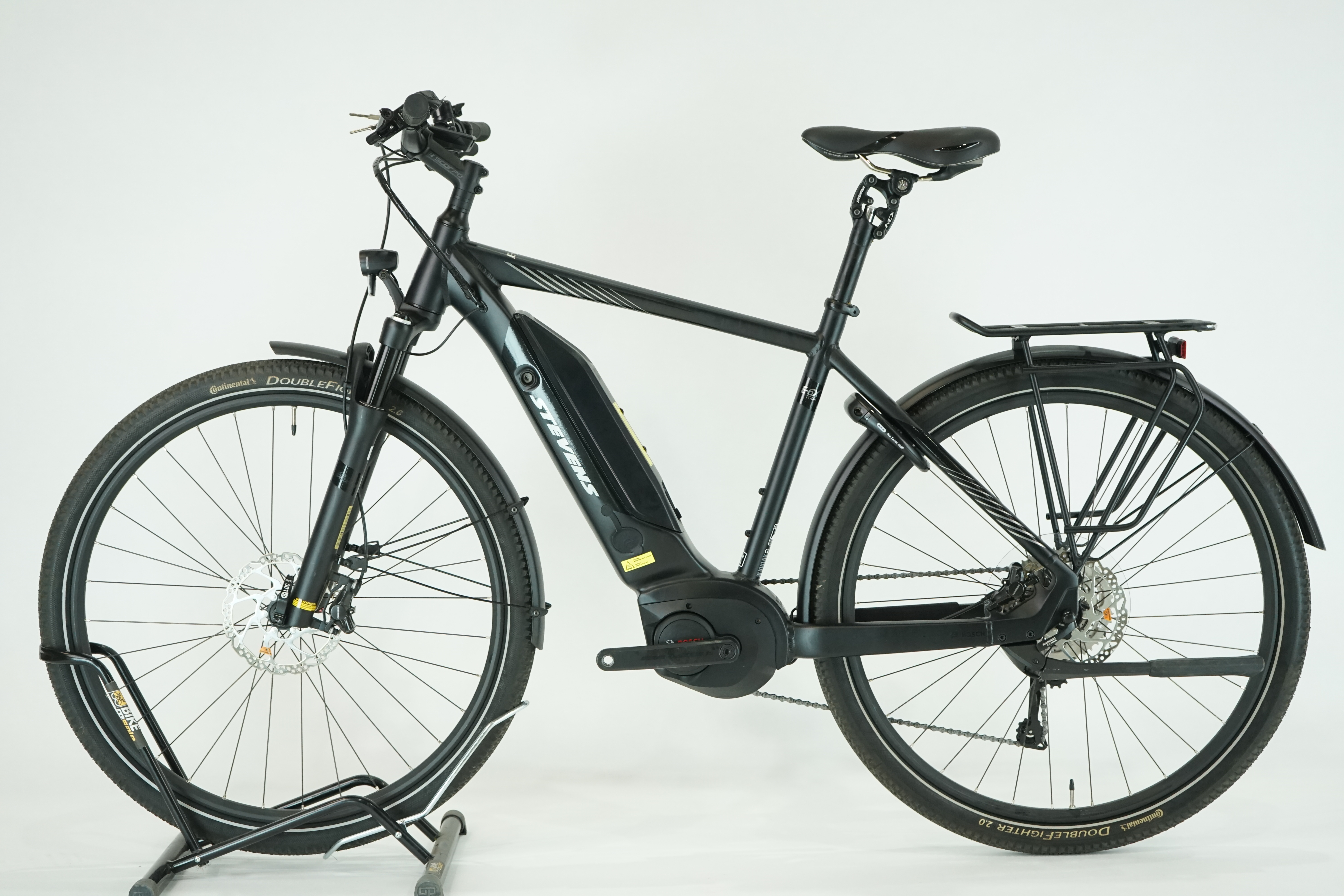 Stevens E-6X Tour H28 2022 - Trekking E Bike - 500 Wh - Diamant 