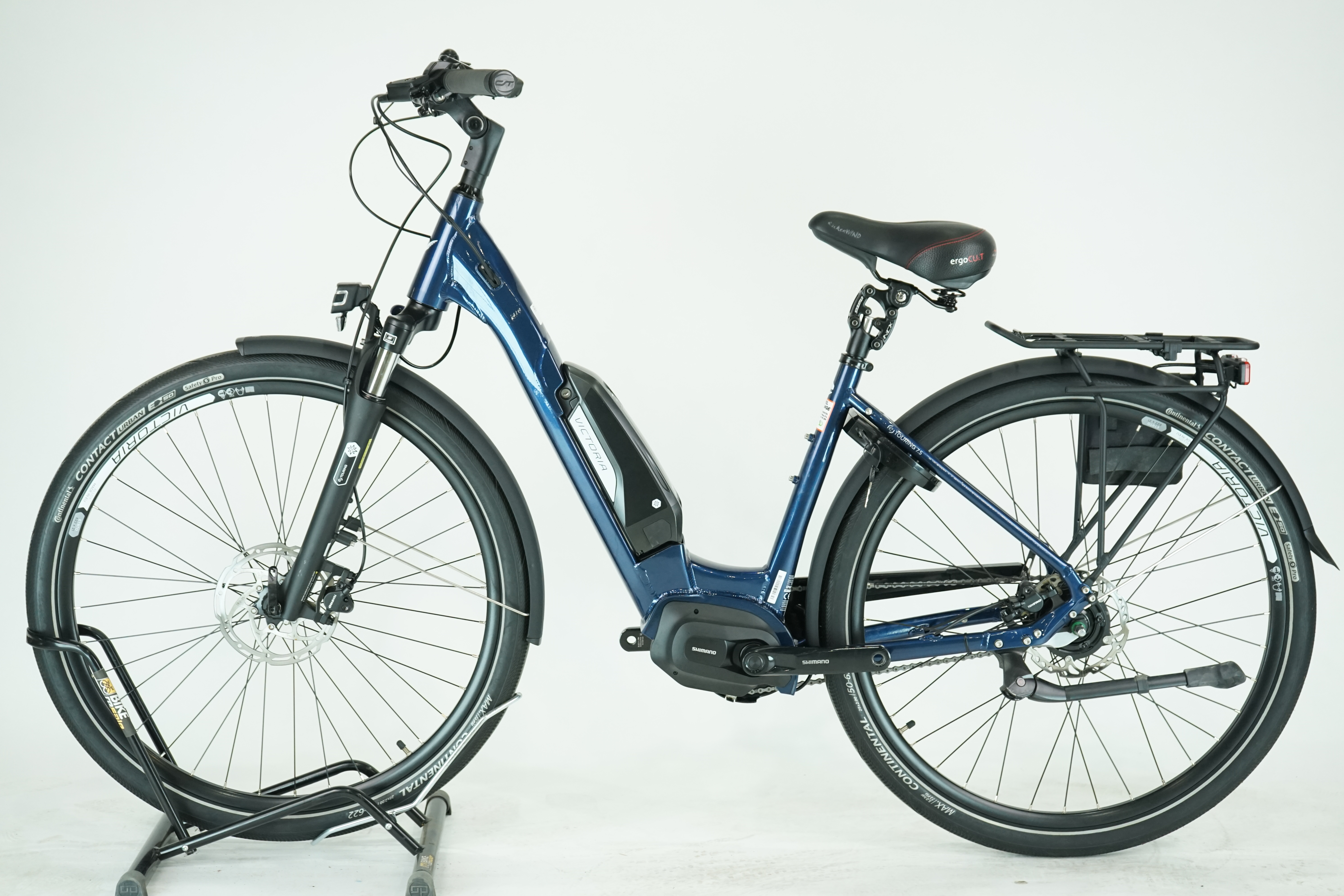 Victoria E-Touring 7.5 2022 - City E Bike - 418 Wh - Tiefeinsteiger