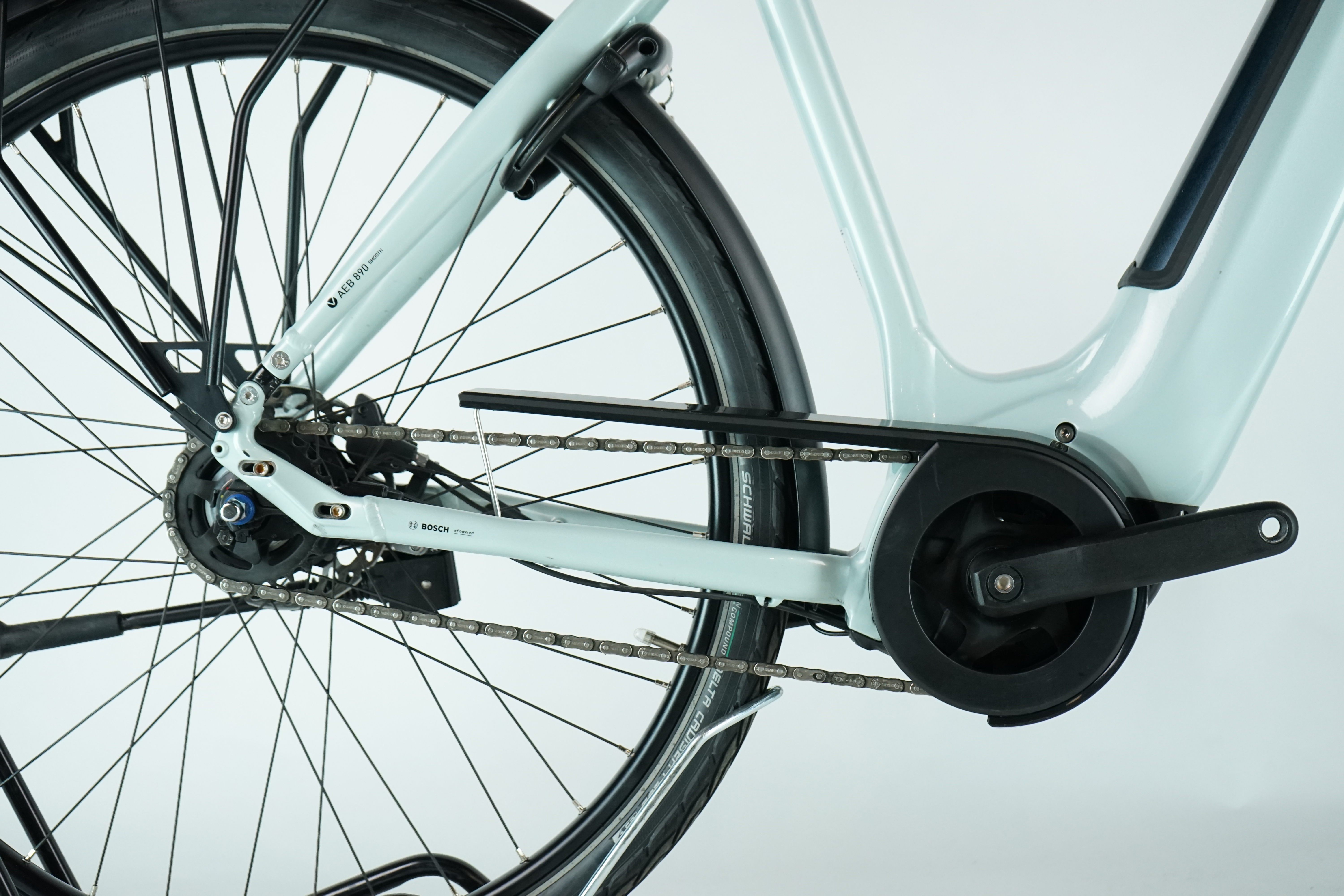 Velo de Ville AEB 890 Smart Smooth Nexus 5 RT 2023 - City E Bike - 625Wh - Tiefeinsteiger