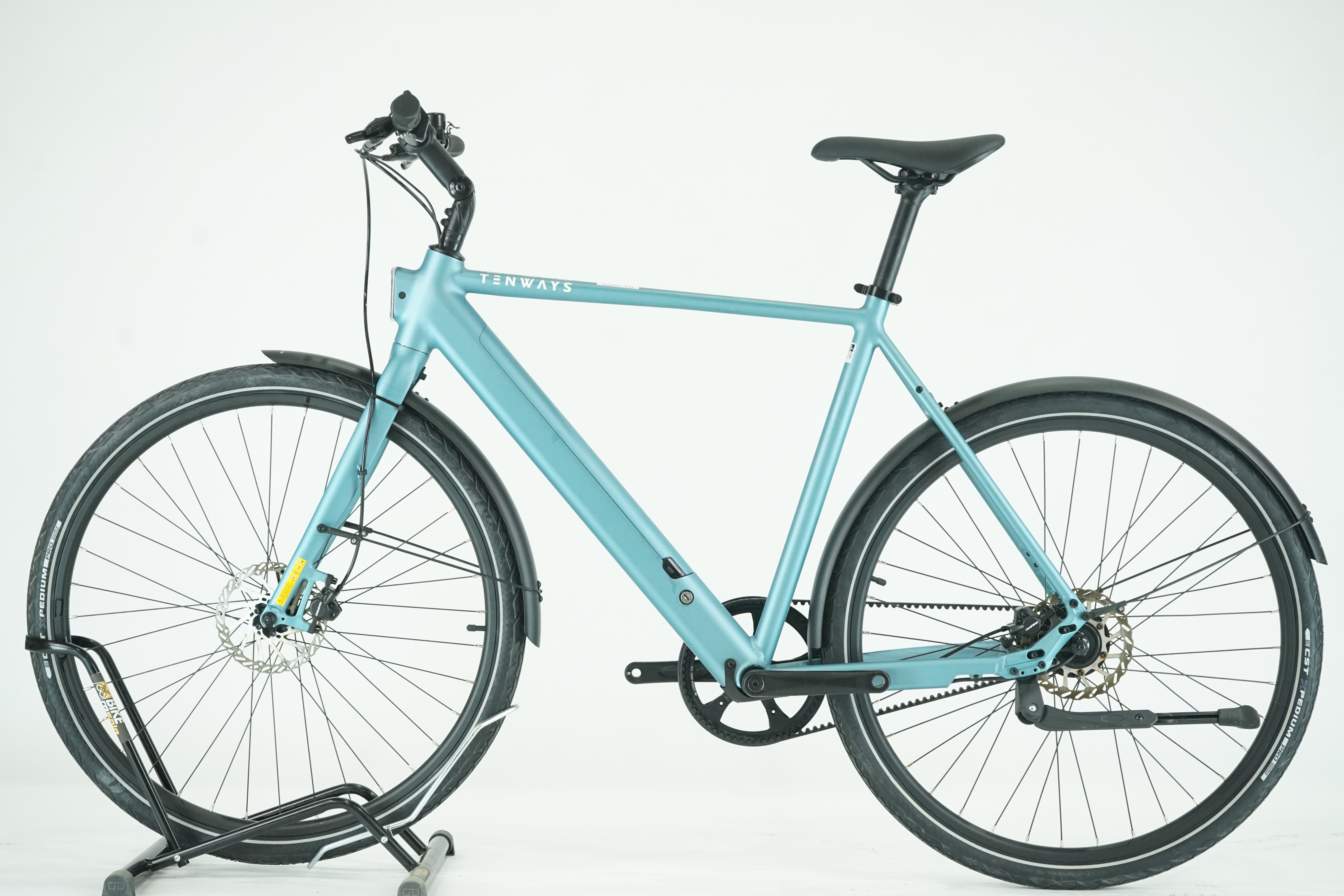 Tenways CGO600 PRO 2023 - City E Bike - 360 Wh - Riemen - Diamant