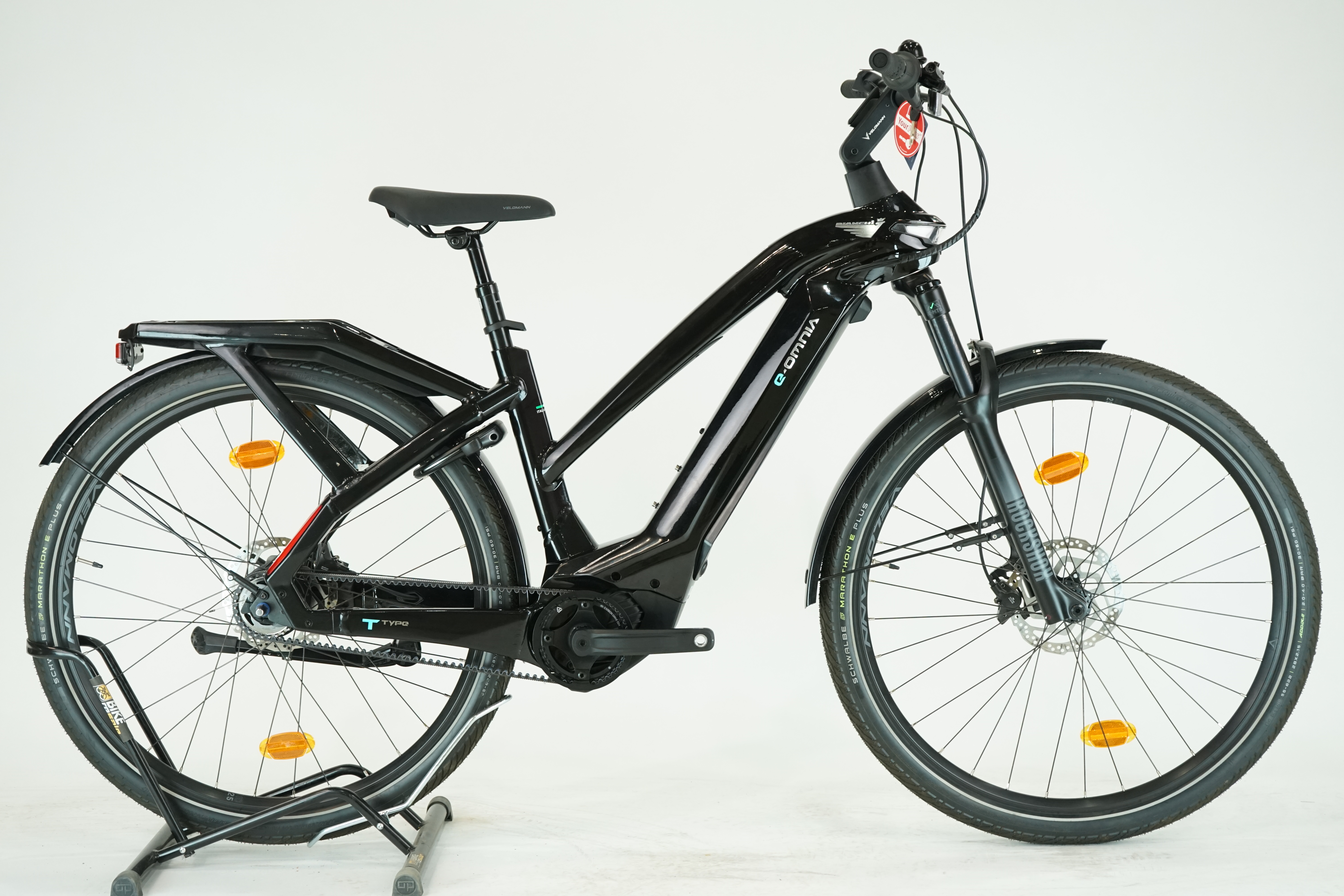 Bianchi E-OMNIA T TYPE Lady 2022 - City E Bike - 625 Wh - Riemen - Damen Sport