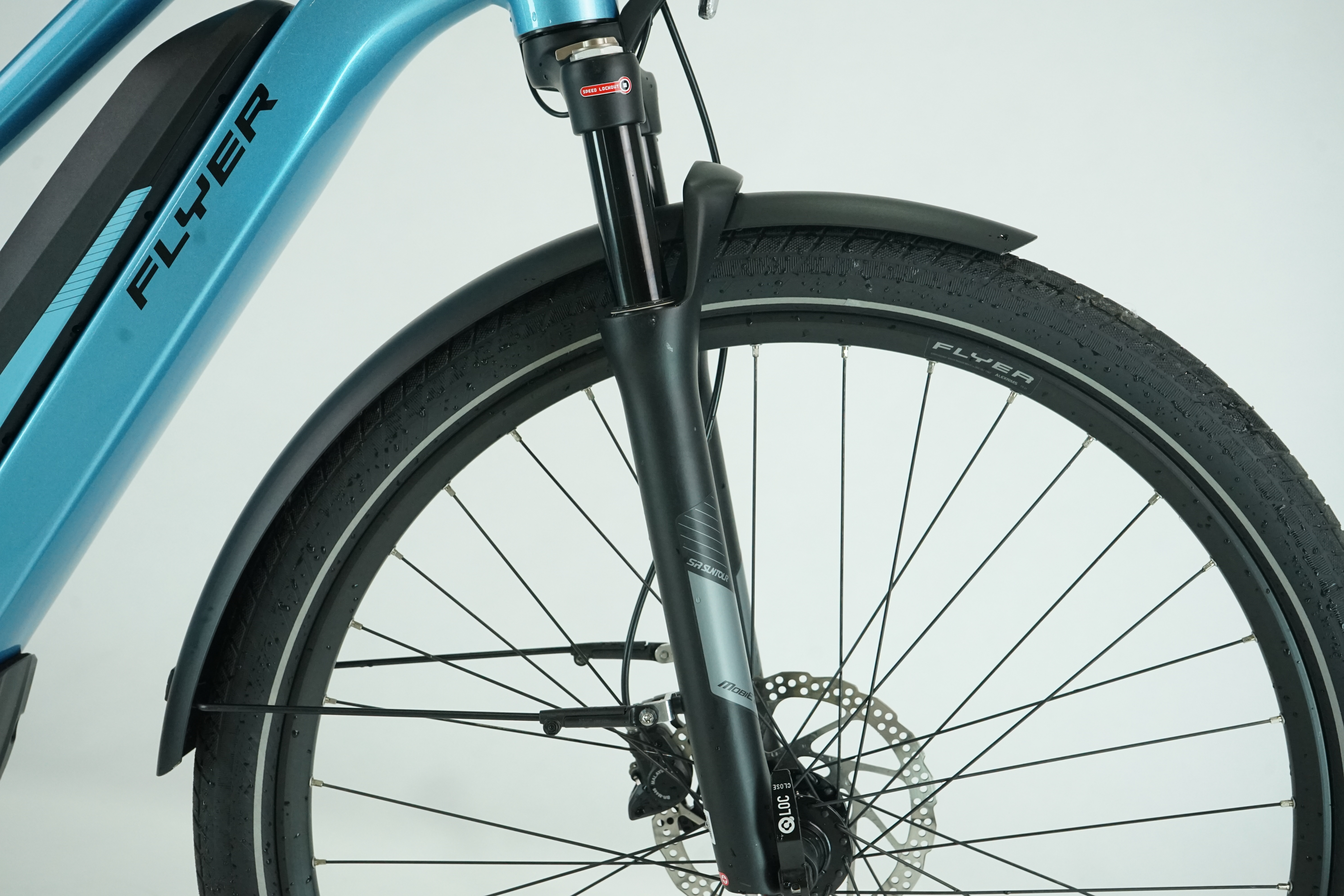 Flyer Upstreet 5 7.03 2021 - City E Bike - 600 Wh - Riemen - Damen Sport