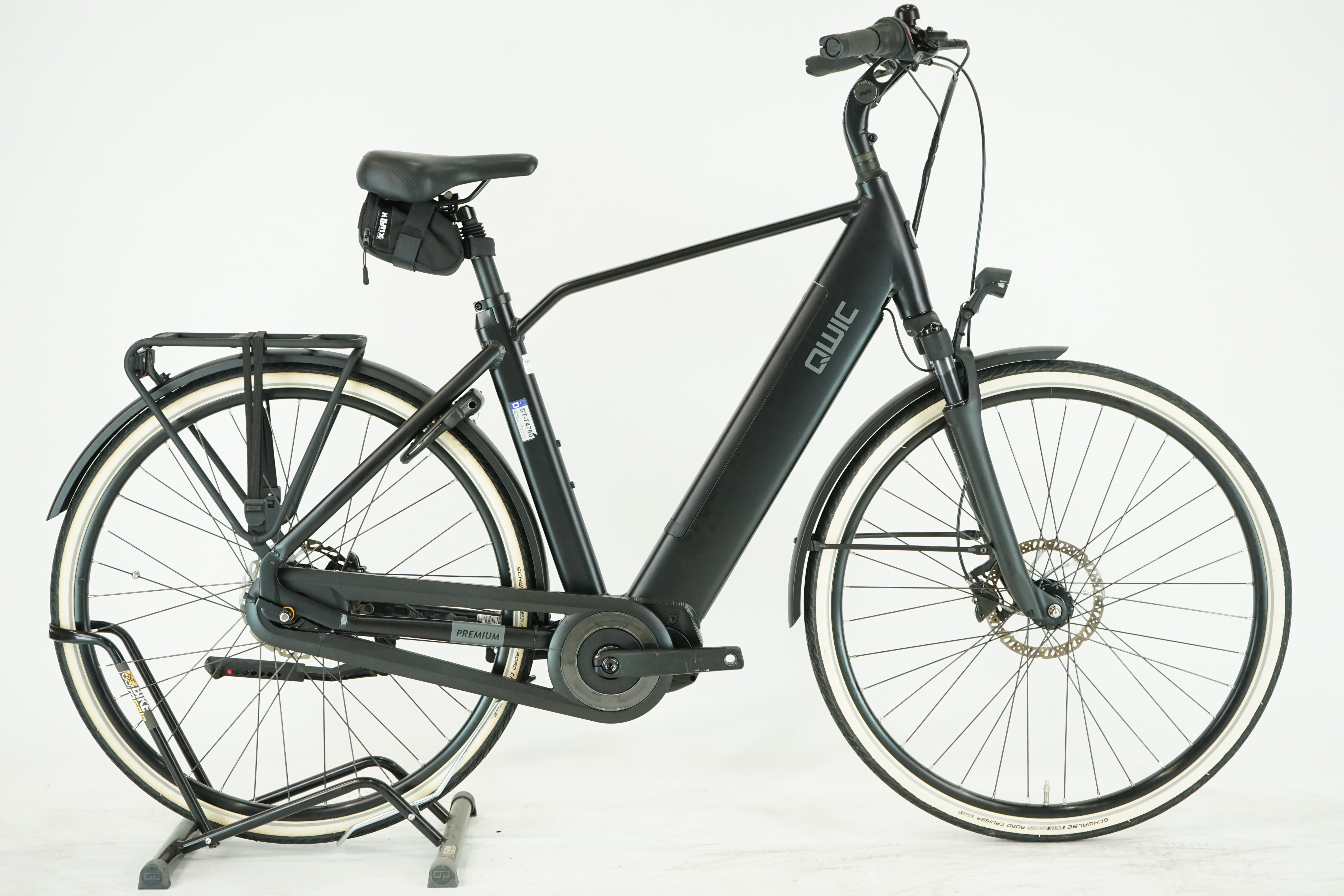 Qwic iMN8+C 2023 - City E Bike - 540 Wh - Rücktritt - Diamant