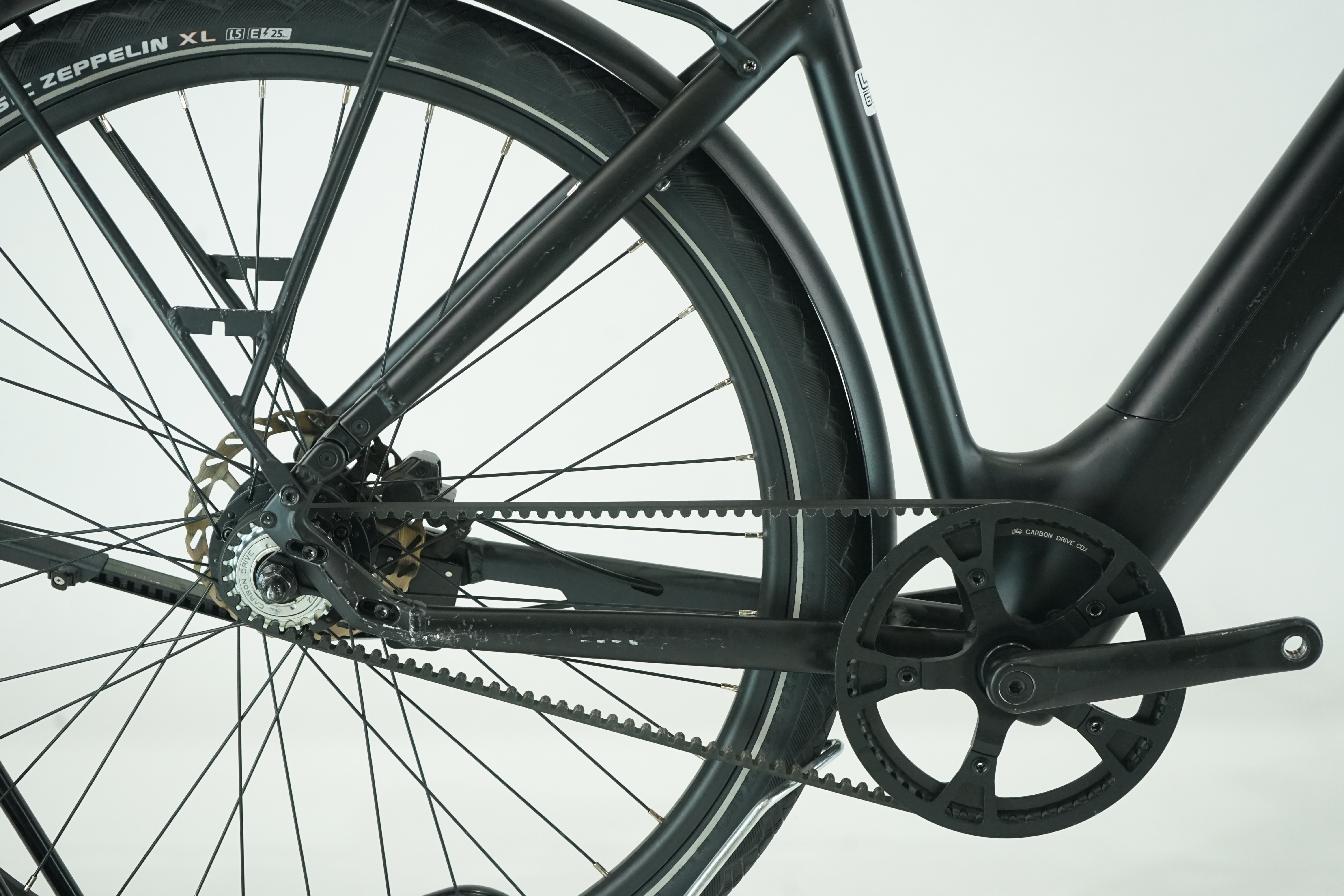 Tenways CGO800S 2023 - City E Bike - 374 Wh - Riemen - Tiefeinsteiger