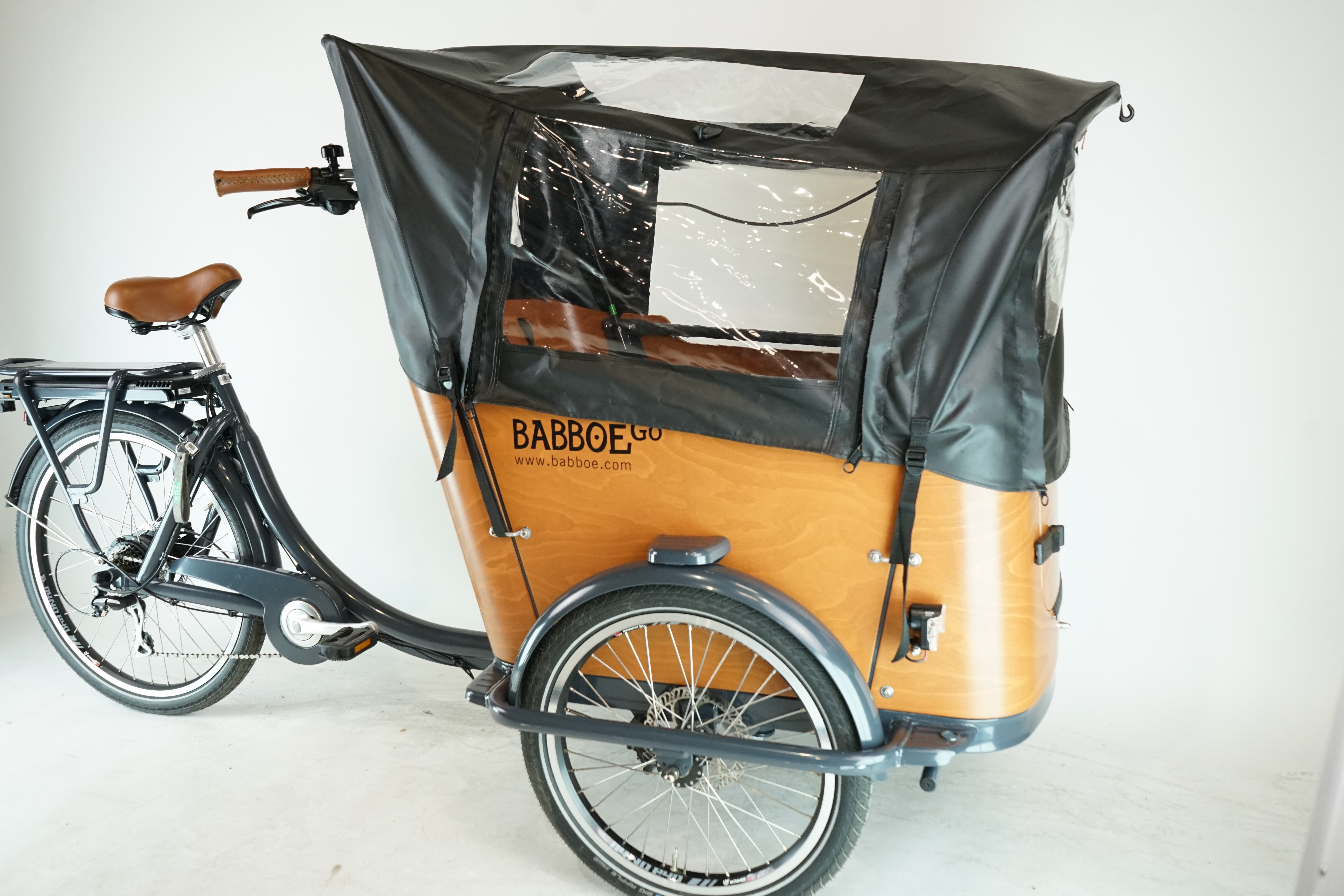 Babboe Go-E 2022 - E Lastenrad - 500 Wh - 20 / 26 Zoll