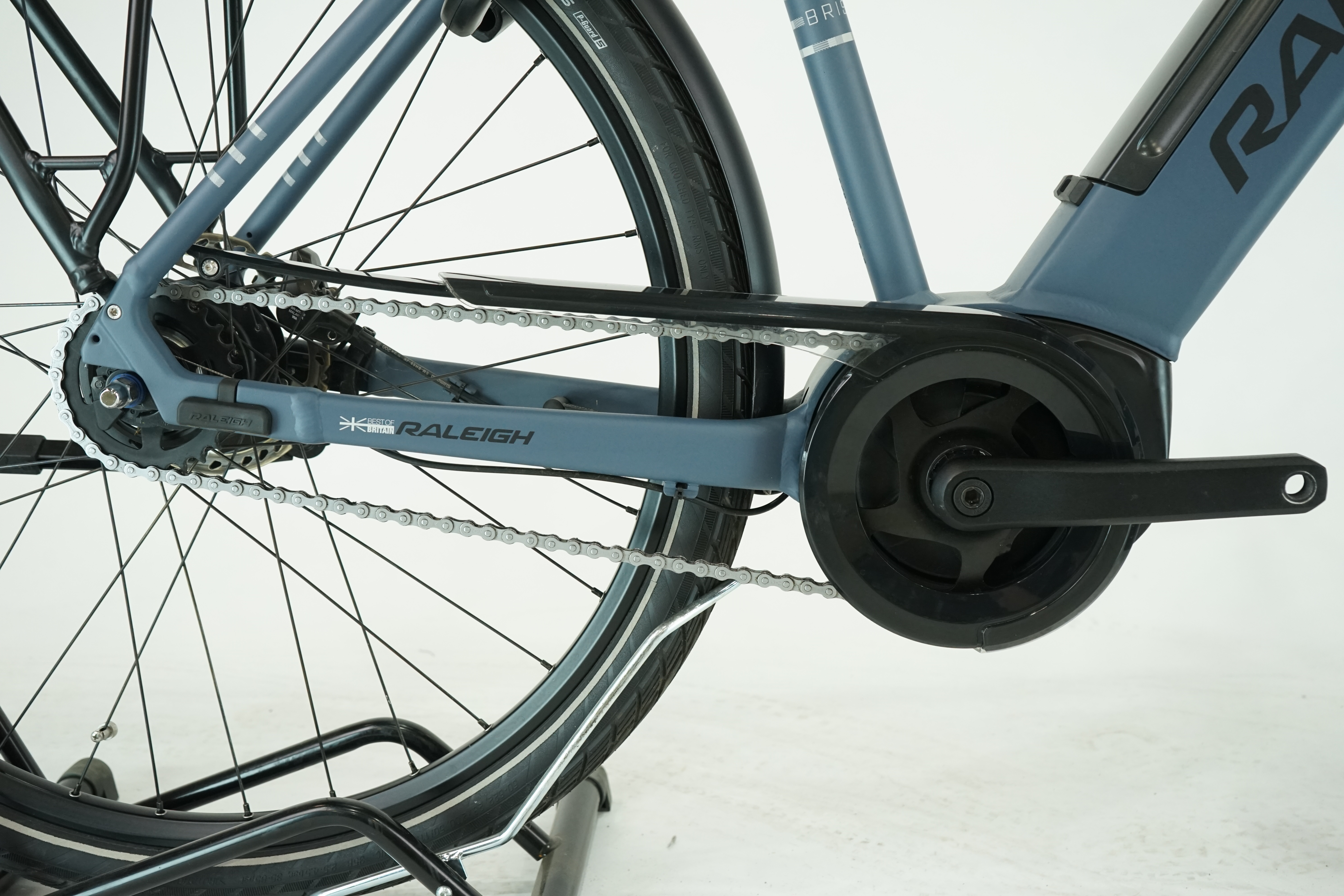 Raleigh Bristol 5 2023 - City E Bike - 500 Wh - Rücktritt - Diamant