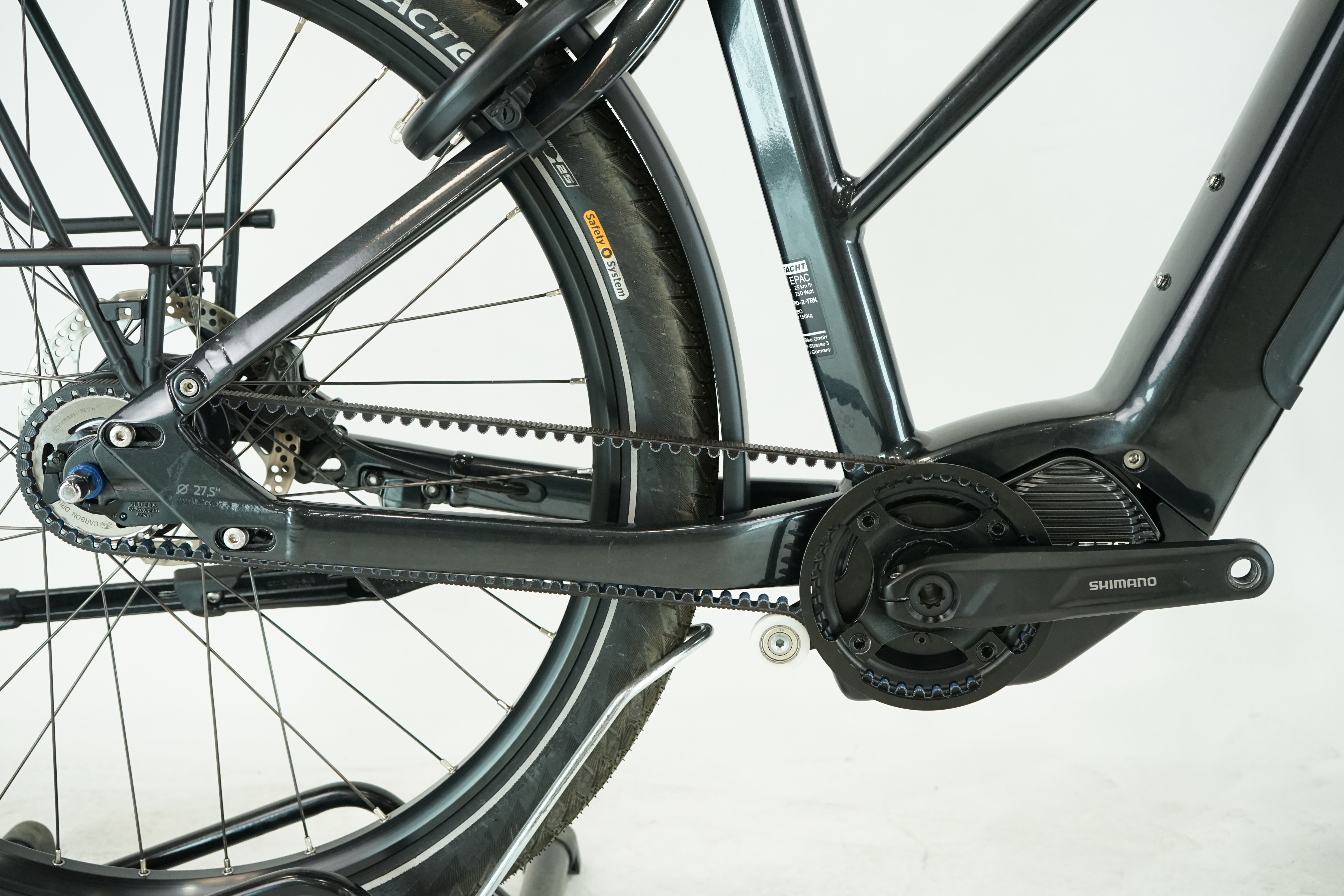 Hohe Acht Pasia Urbo - City E Bike - 630 Wh - 27,5 Zoll - Damen Sport