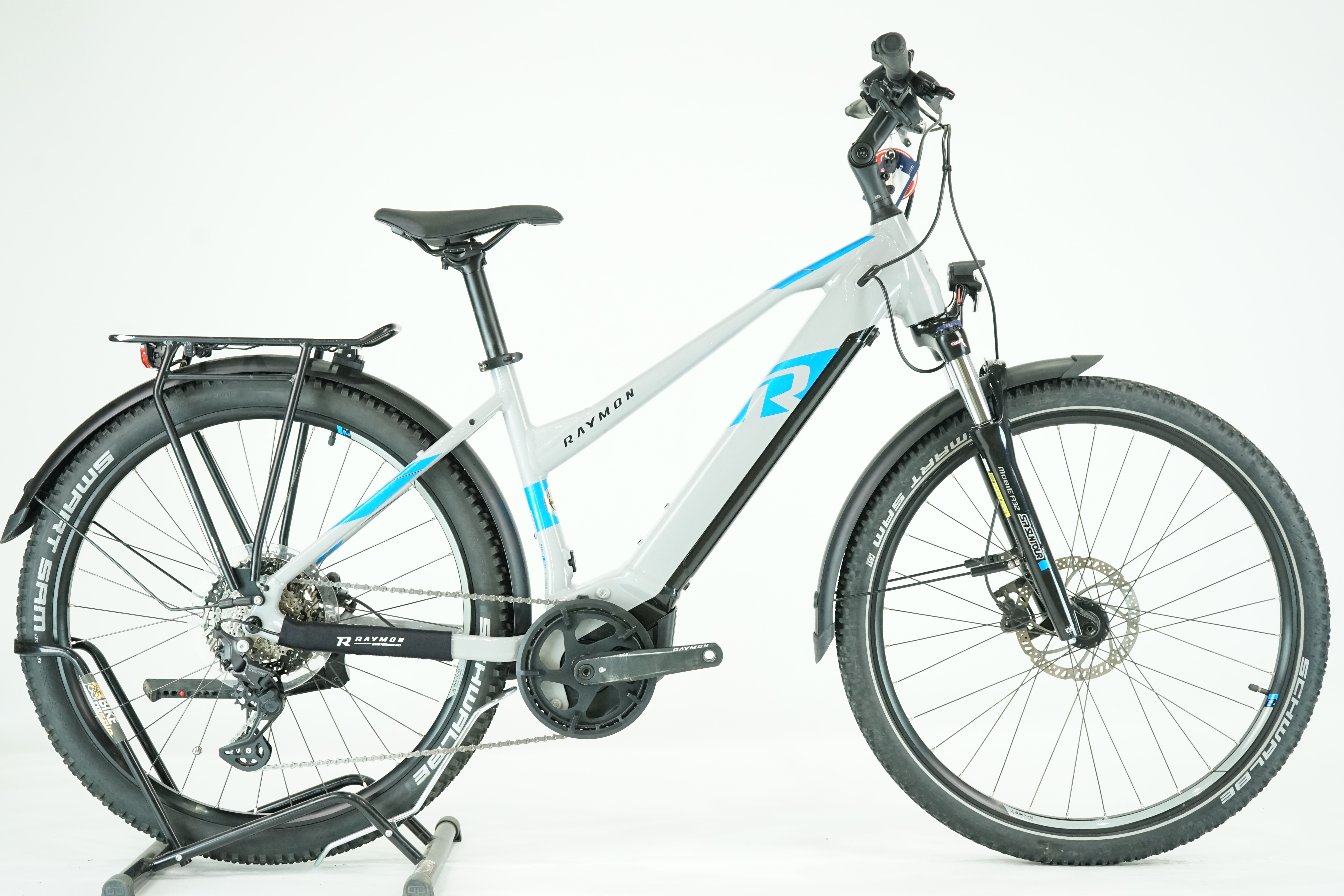 RAYMON CrossRay E 6.0 Lady 2023 - Trekking E Bike - 630 Wh - Damen Sport - 27,5 Zoll