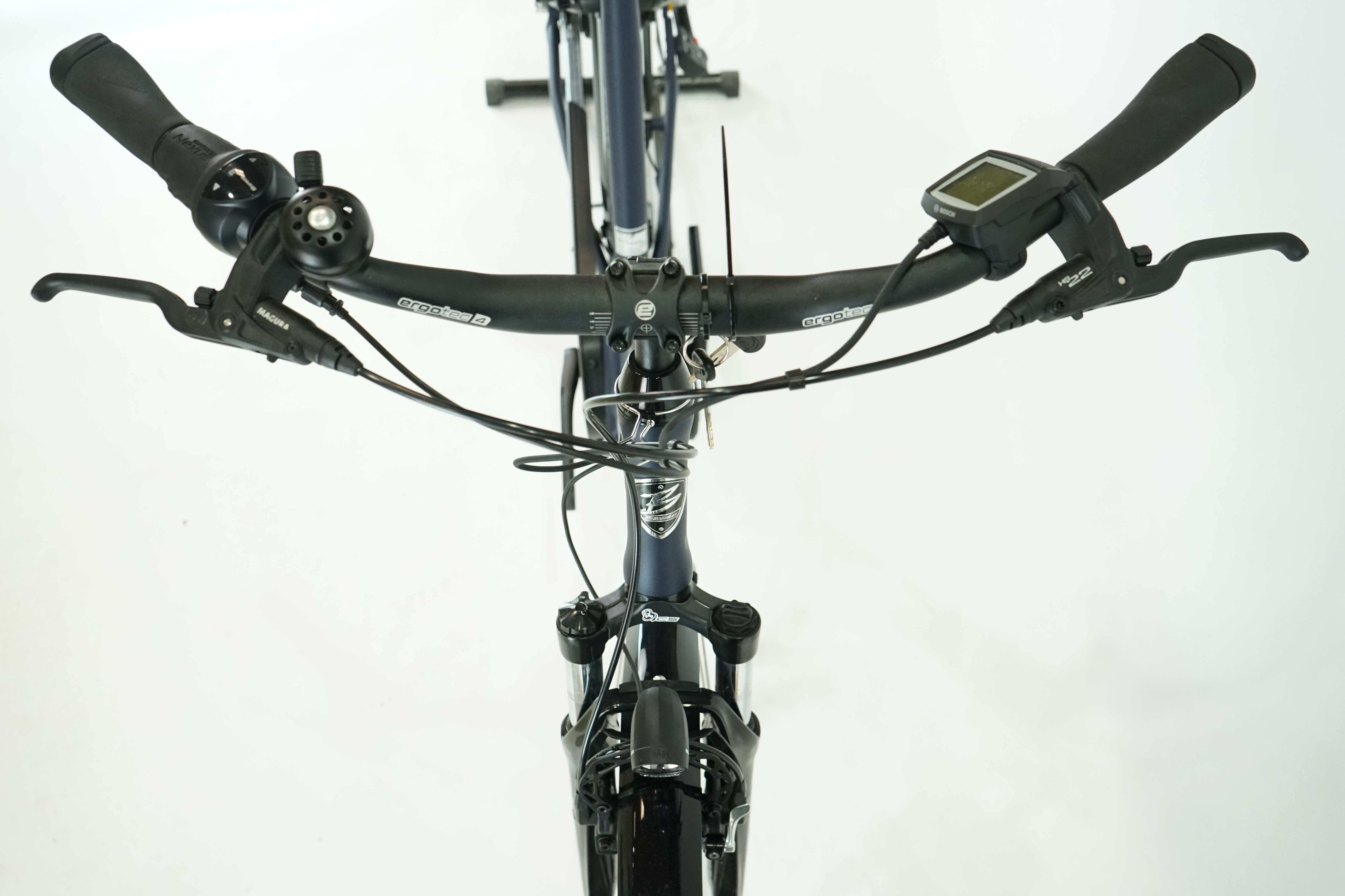 Böttcher Glider X Active 2021 - City E Bike - 500 Wh - Rücktritt - Tiefeinsteiger