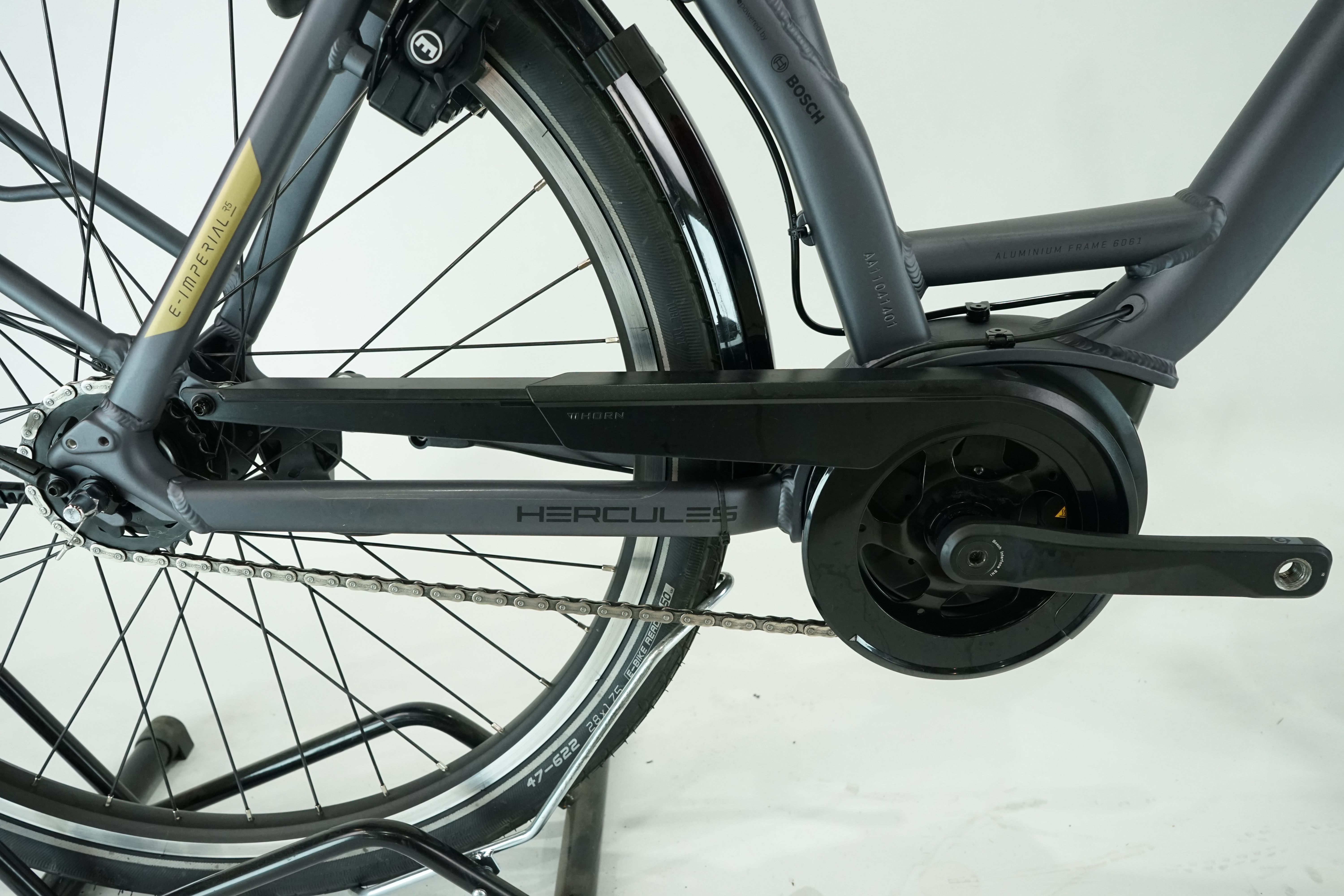 Hercules E-Imperial 180 S R5 2022 - City E Bike - 500 Wh - Rücktritt - Tiefeinsteiger