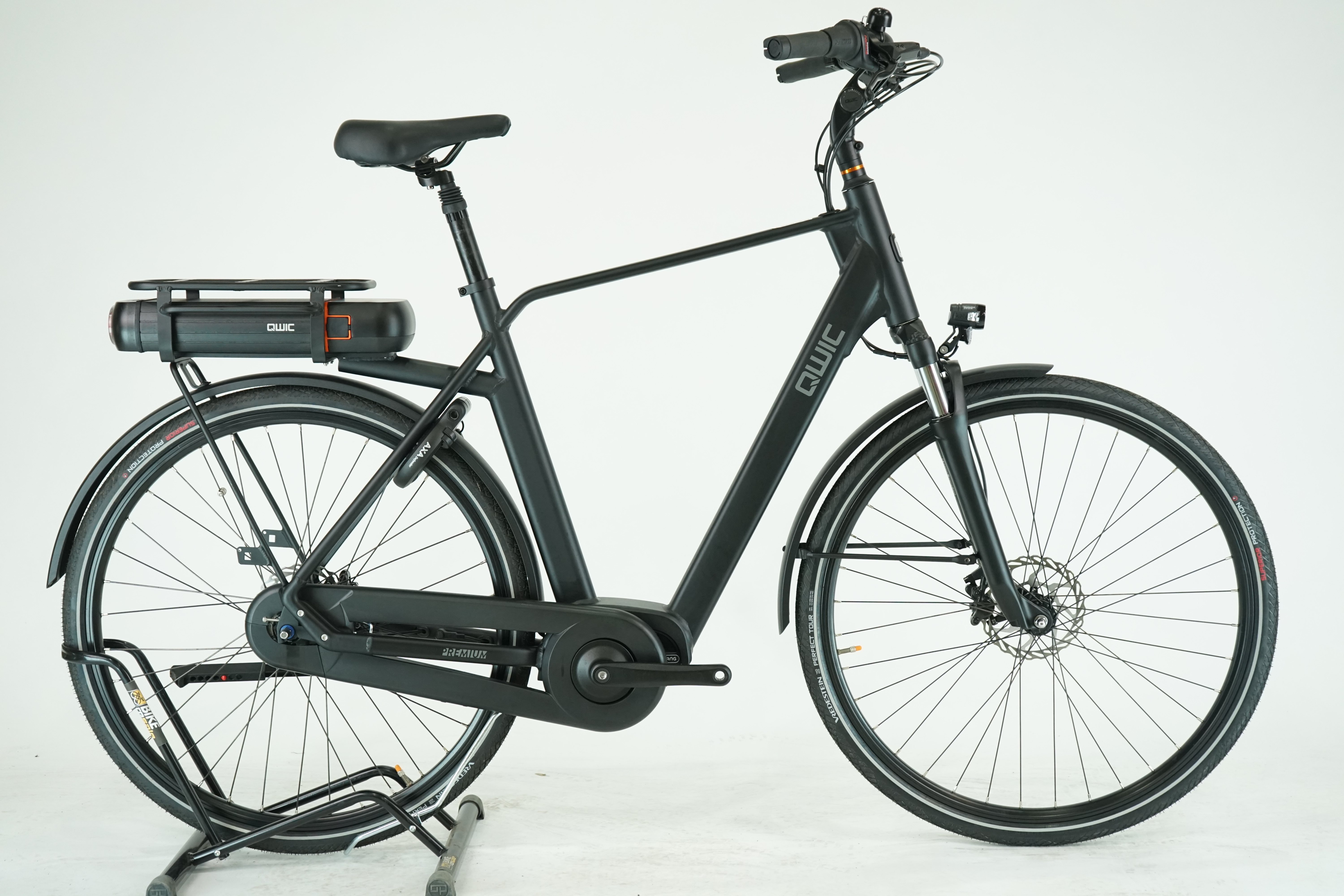 Qwic Premium MN7D 2022 - City E Bike - 625 Wh - Diamant