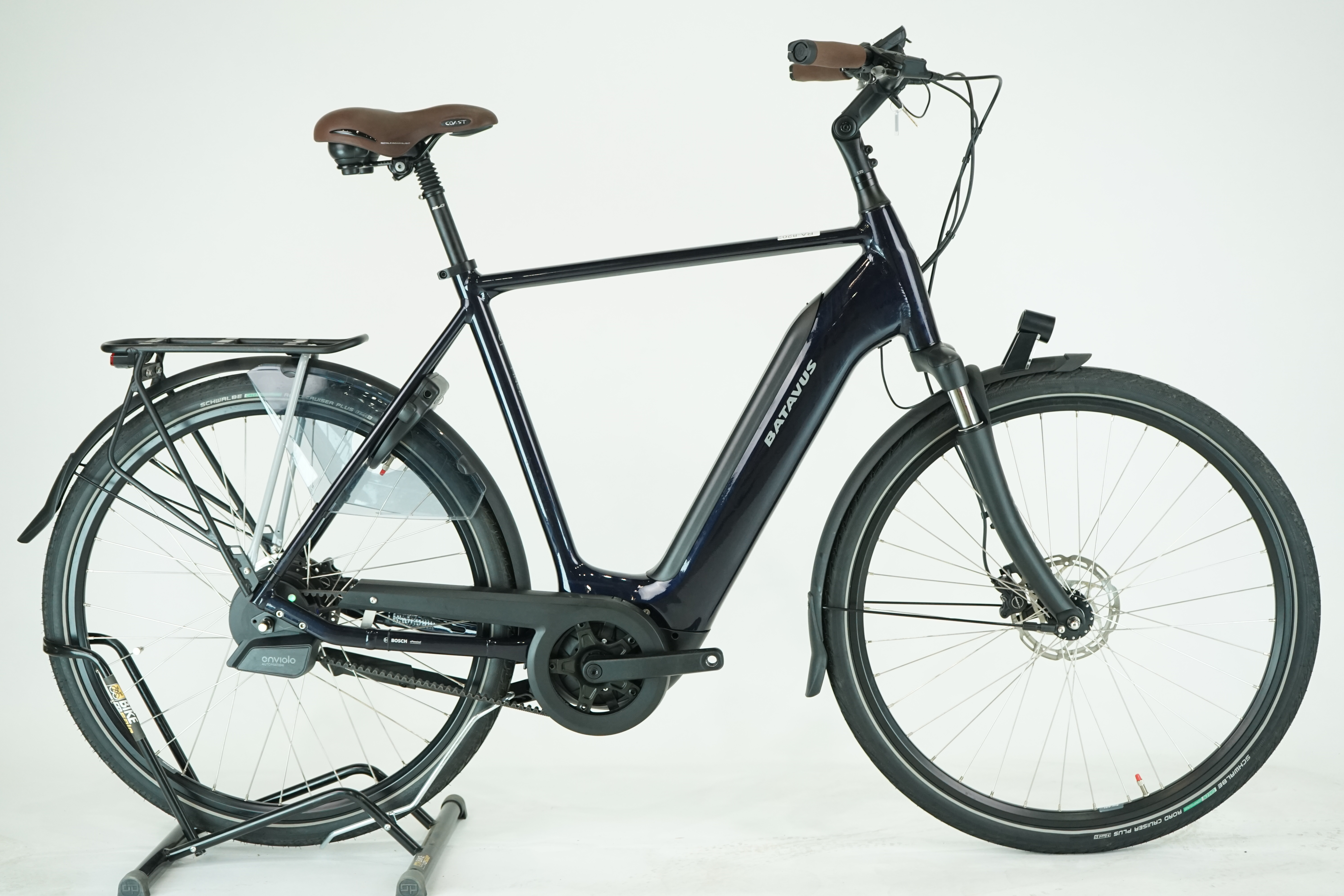 Batavus Finez E-Go Power Exclusive 2023 - Trekking E Bike - 625 Wh - Riemenantrieb - Diamant