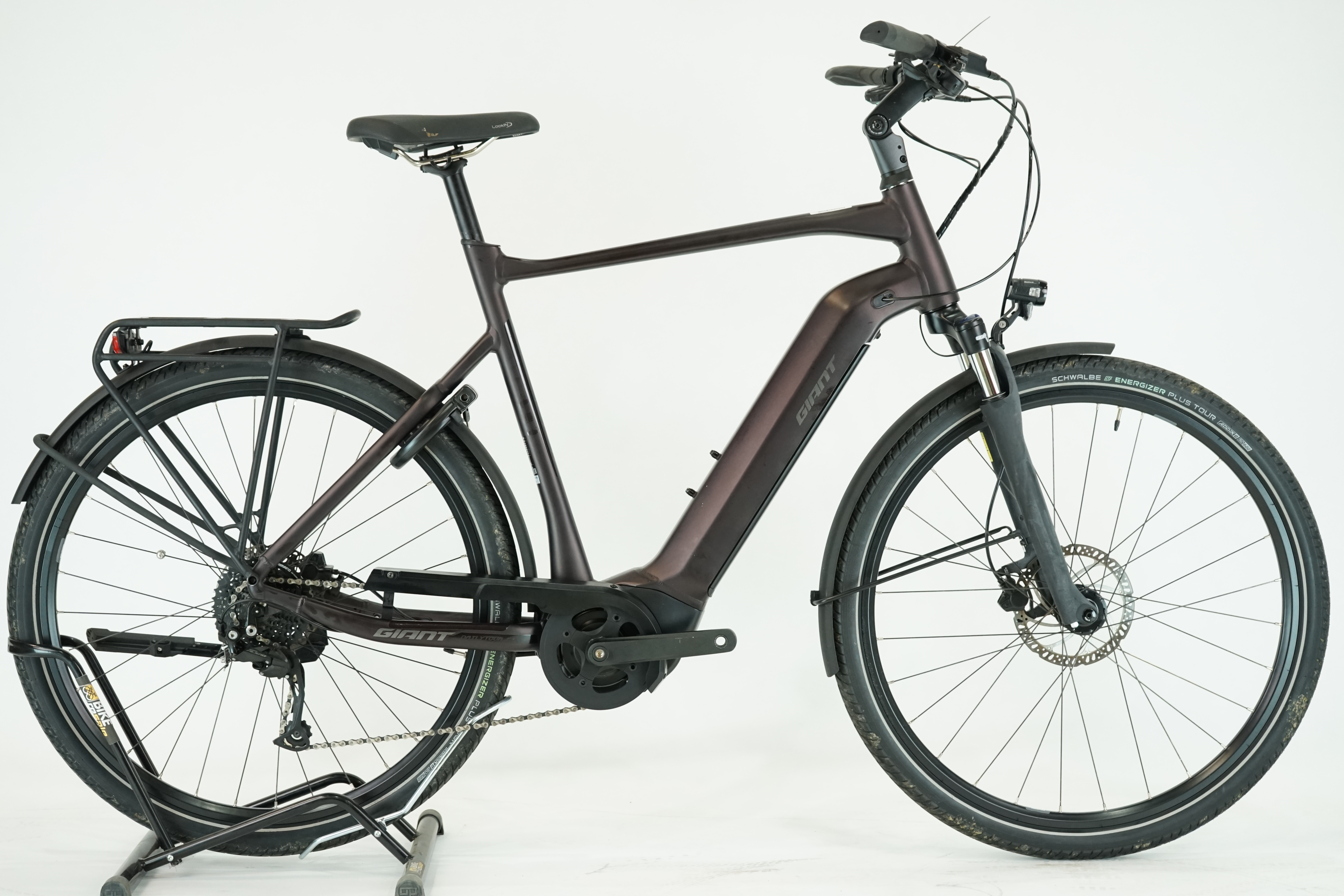 Giant DailyTour E+3 GTS 2023 - Trekking E Bike - 500 Wh - Diamant