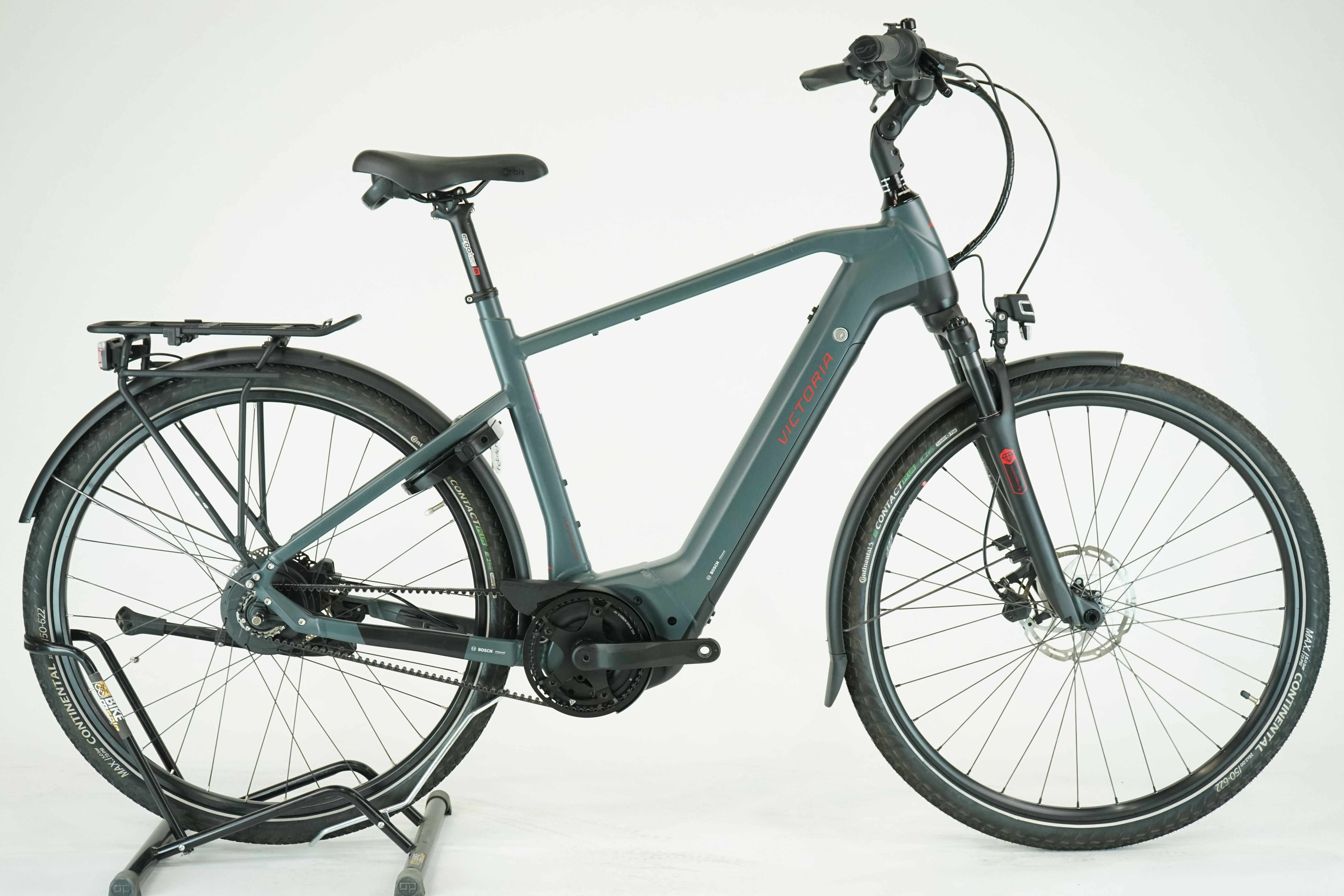 Victoria eManufaktur 11.9 2023 - Trekking E Bike - 625 Wh - Riemen - Diamant