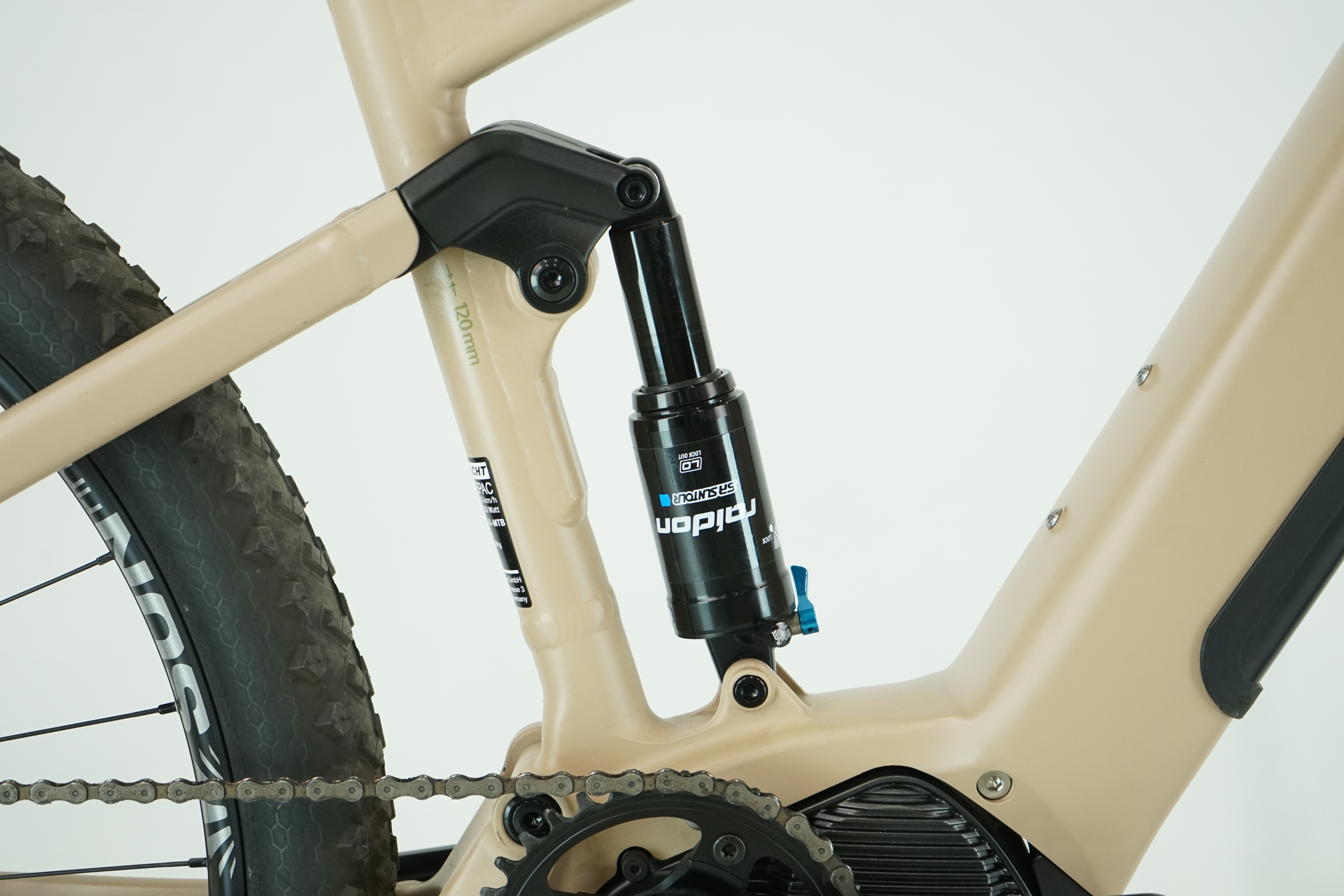 HOHE ACHT Mola Roko 2023 - Fully E Bike - 630 Wh - Diamant - 27,5 Zoll