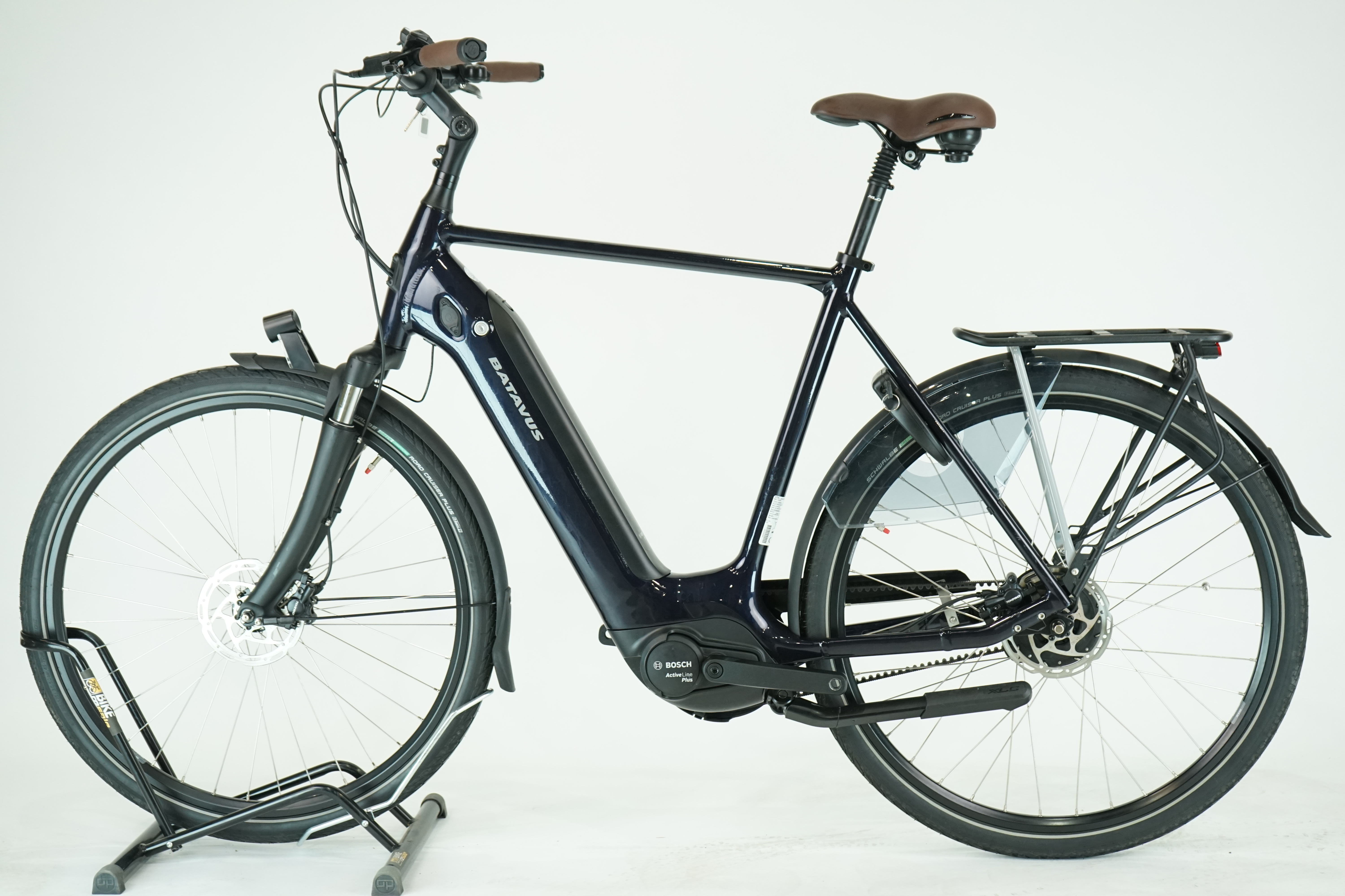 Batavus Finez E-Go Power Exclusive 2023 - Trekking E Bike - 625 Wh - Riemenantrieb - Diamant
