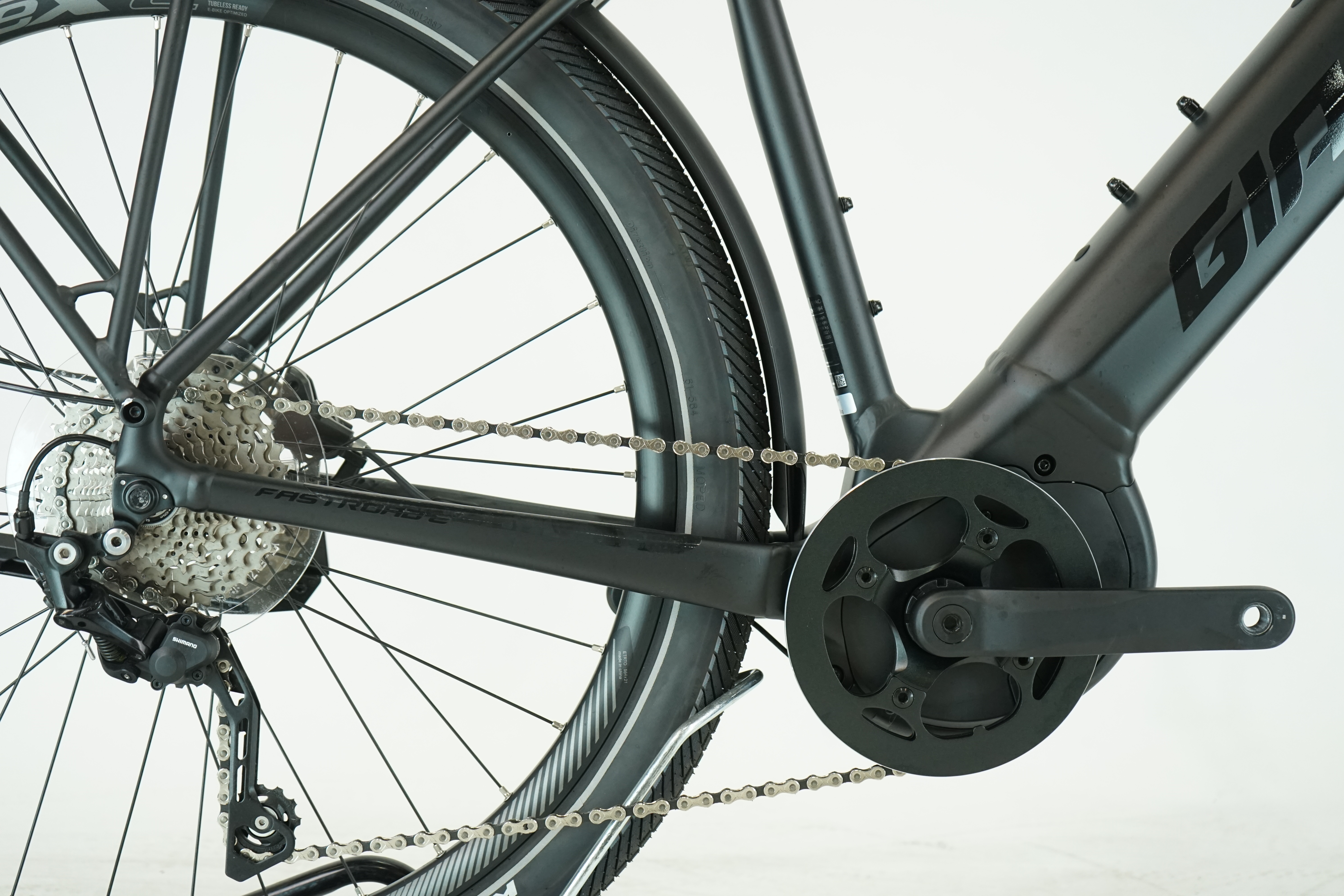 Giant FastRoad E+ EX PRO 2021 - Trekking E Bike - 496 Wh - Diamant 