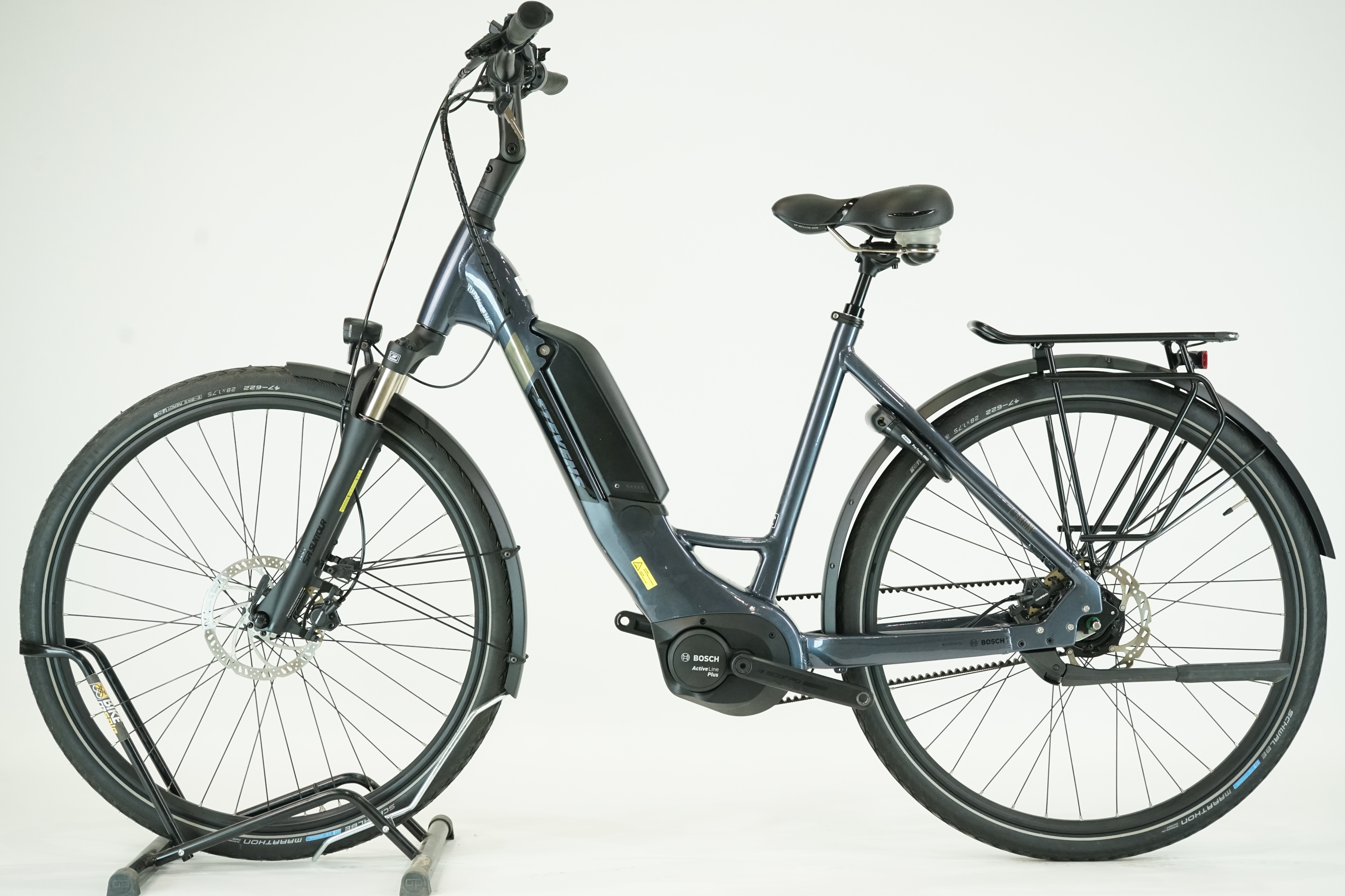 STEVENS E Brione 2024 - City E Bike - 500 Wh - Tiefeinsteiger - 28 Zoll