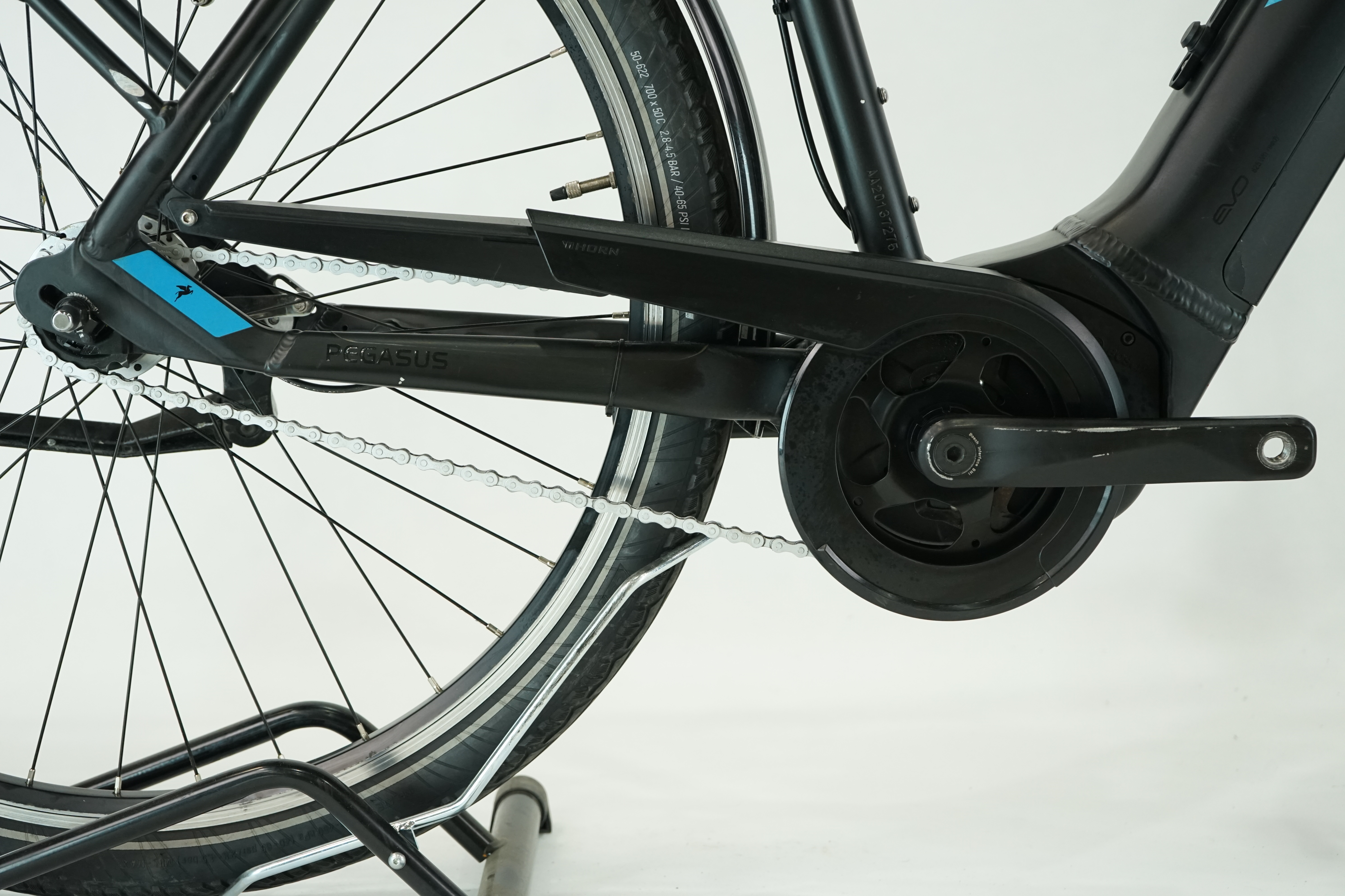 PEGASUS Solero Evo 7 R Plus 2022 - Trekking E Bike - 500 Wh - Diamant - 28 Zoll