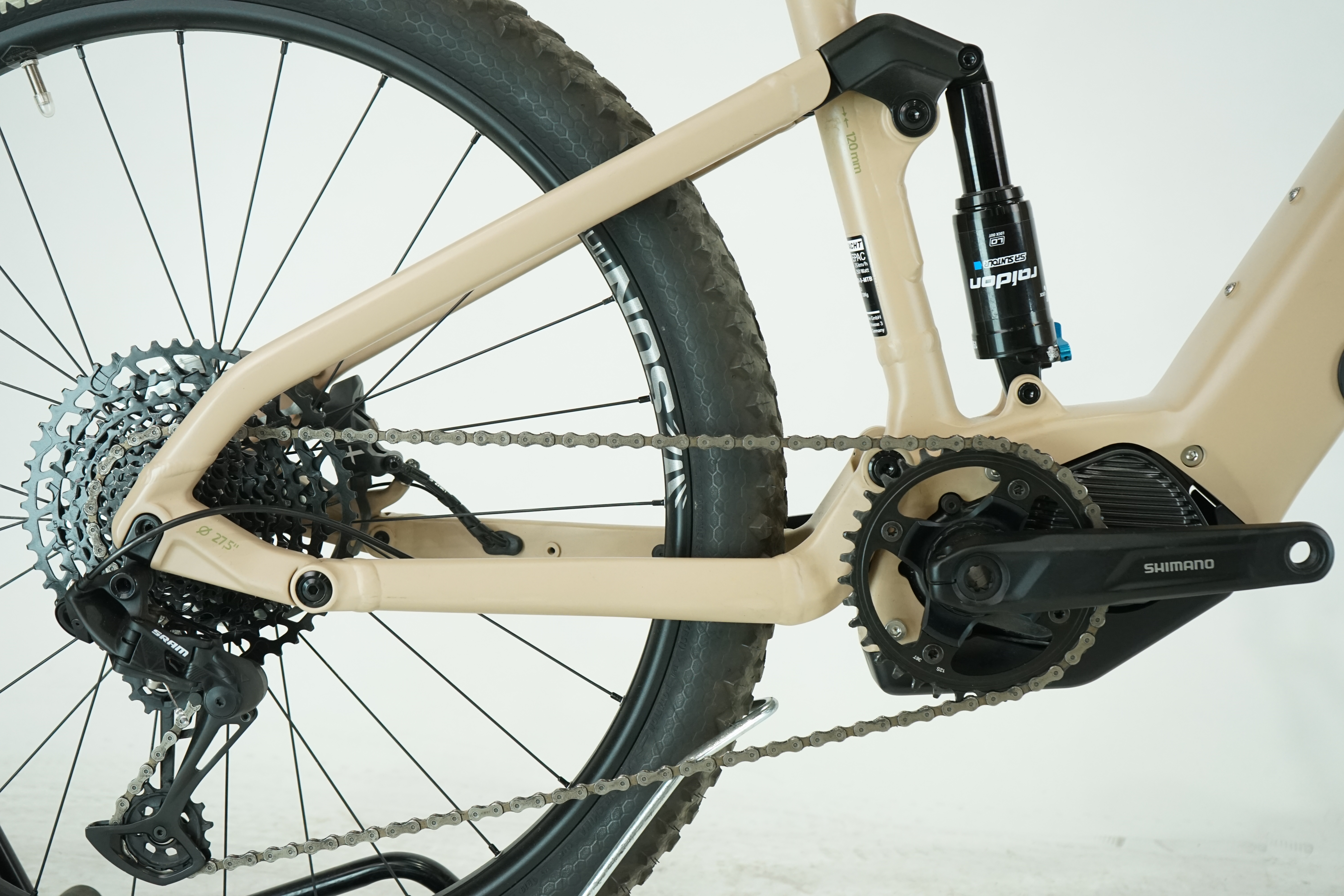 HOHE ACHT Mola Roko 2023 - Fully E Bike - 630 Wh - Diamant - 27,5 Zoll