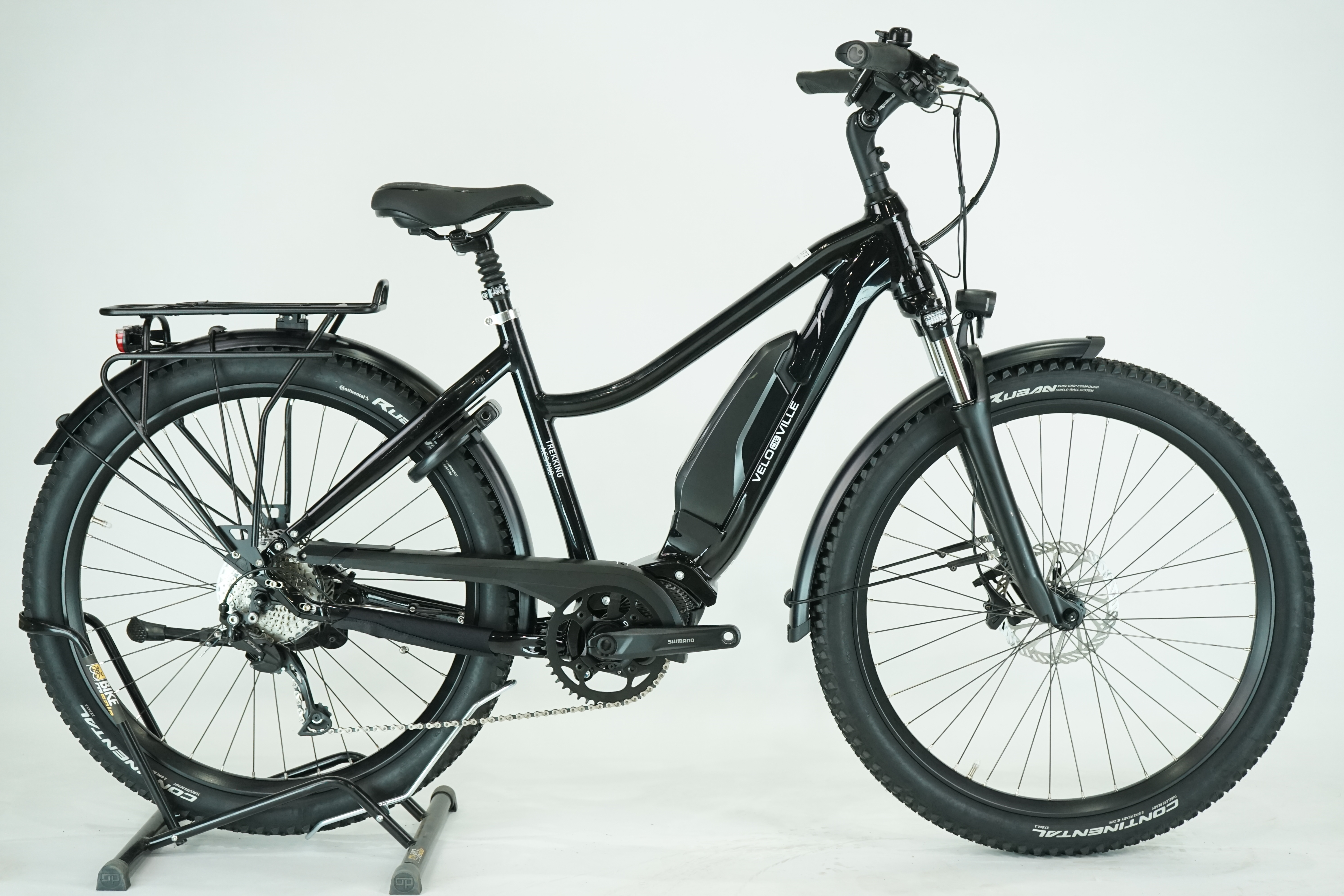 Velo de Ville AES 900 2023 - Trekking E Bike - 504 Wh - 27,5 Zoll - Damen Sport