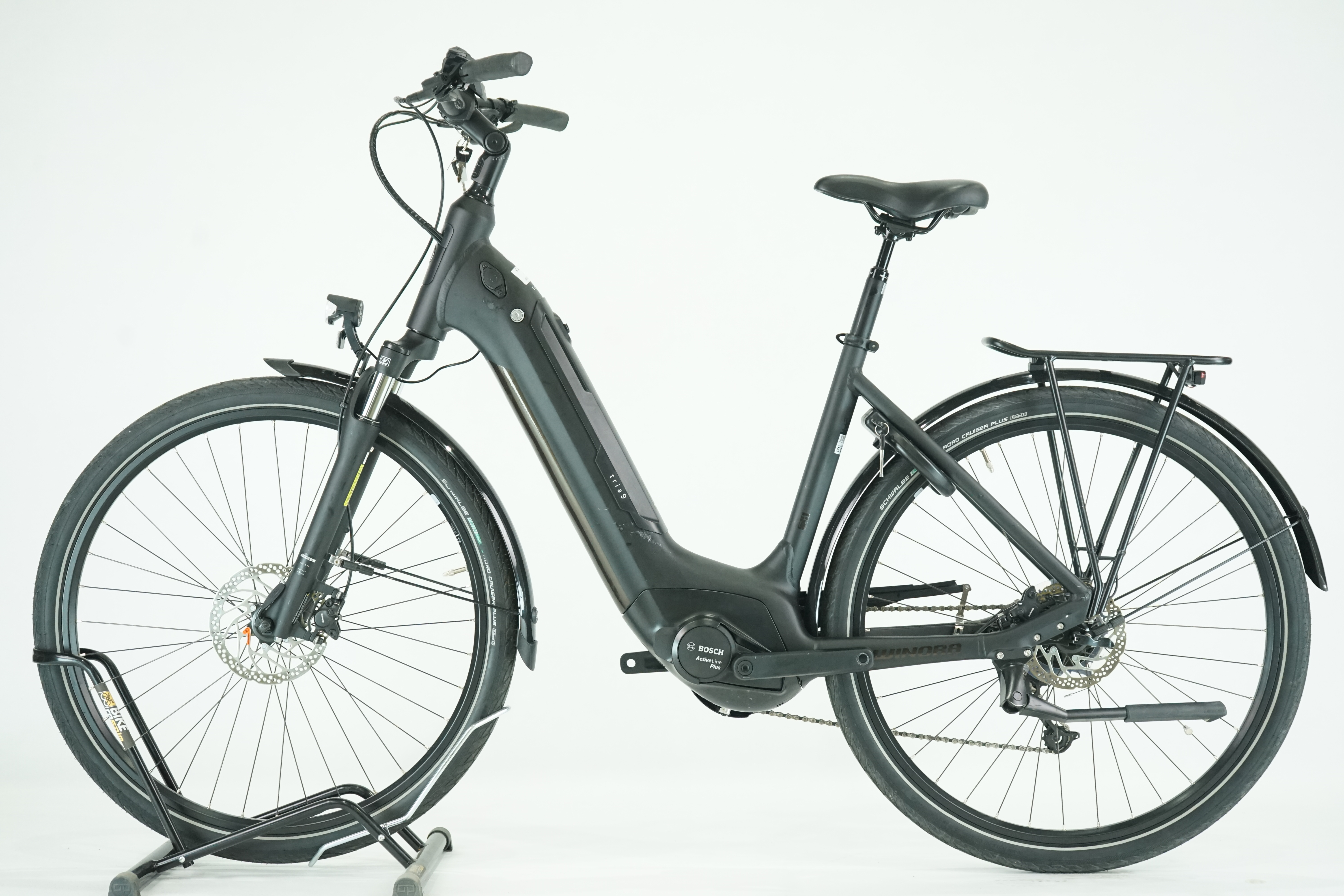 Winora Tria 9 2022 - Trekking E Bike - 500 Wh - Tiefeinsteiger