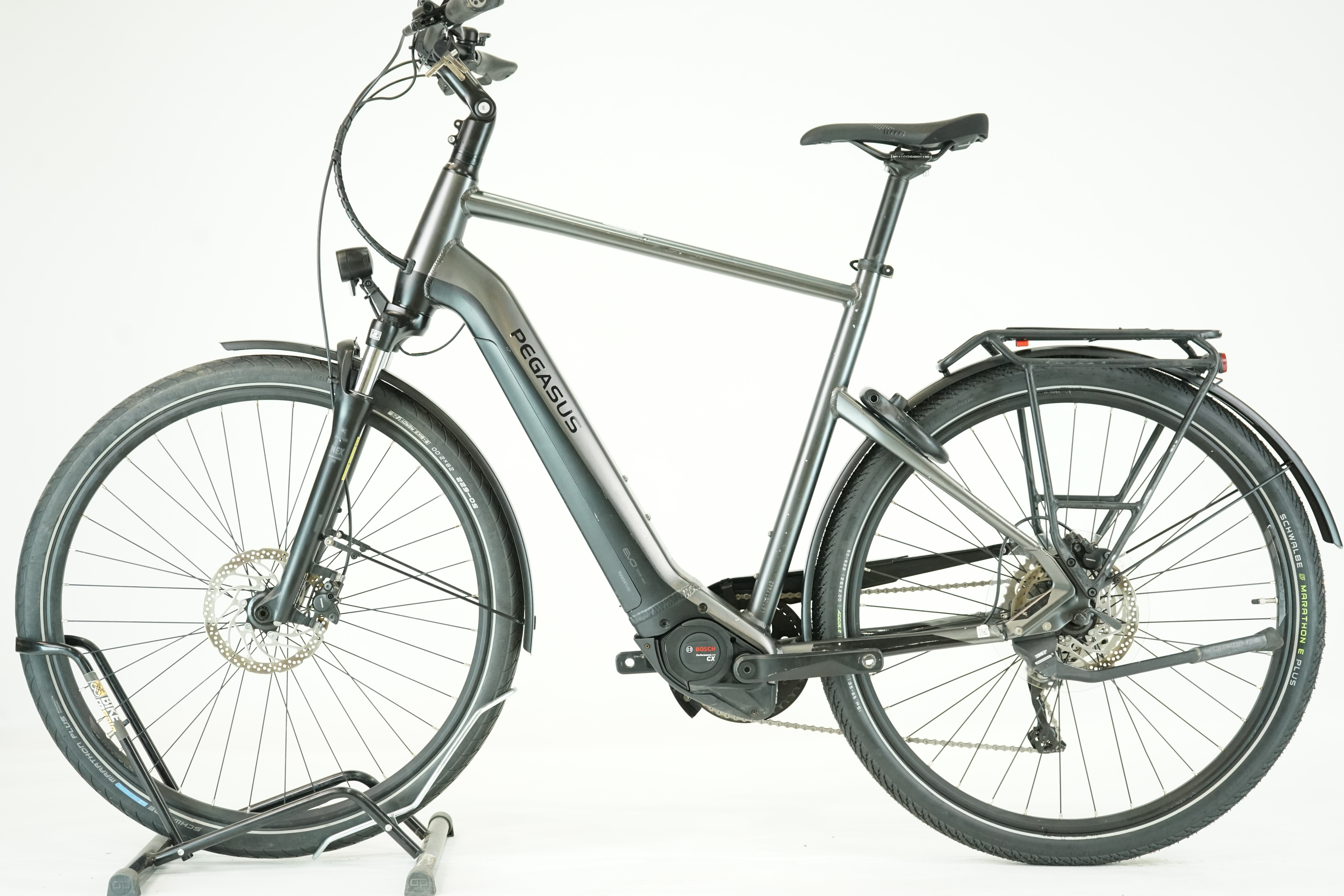 PEGASUS Premio Evo 10 Lite 2021 - City E Bike - 400 Wh - Diamant - 28 Zoll