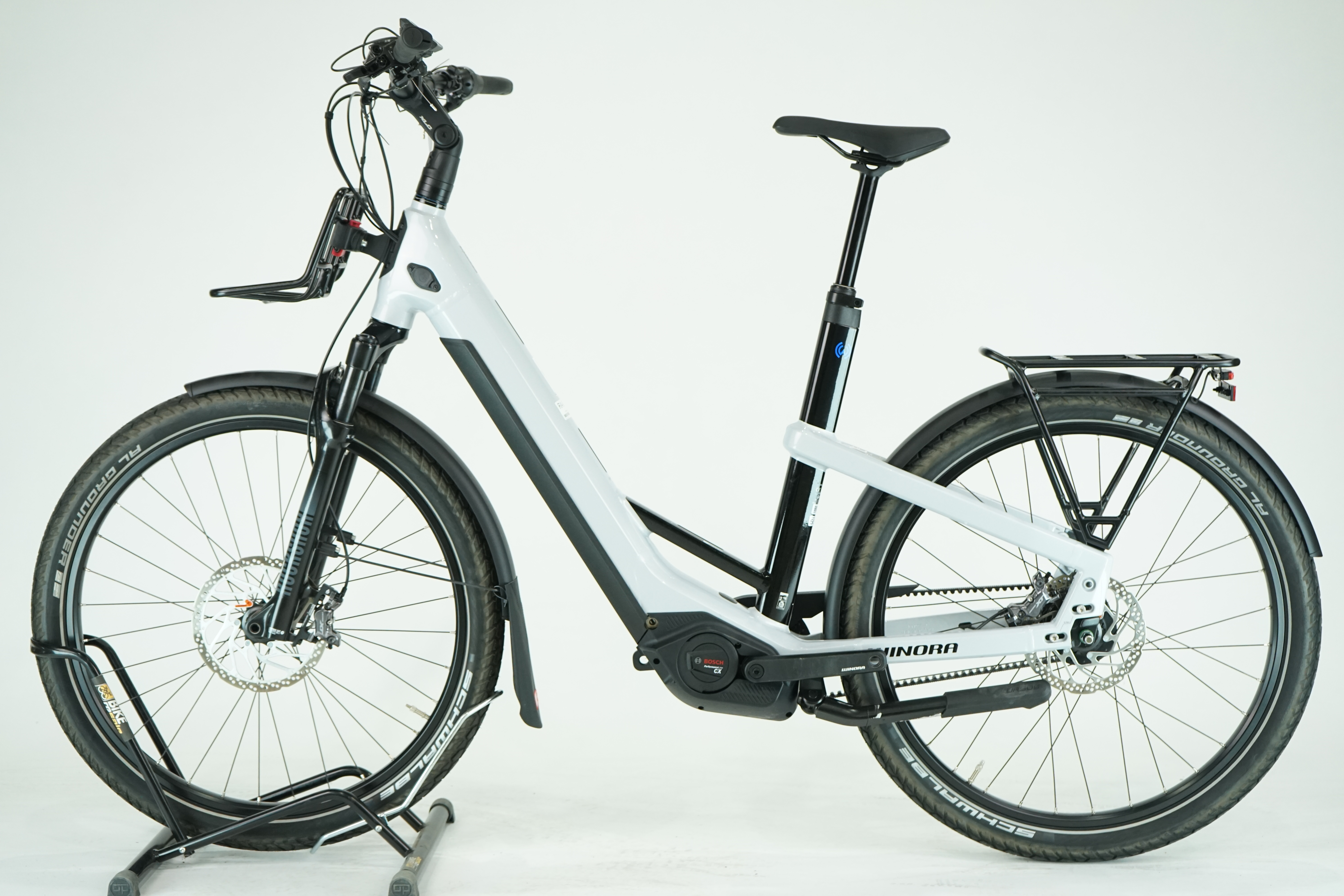 Winora Yakun R5 Pro 2023 - City E Bike - 750 Wh - Riemen - 27,5 Zoll - Tiefeinstieg