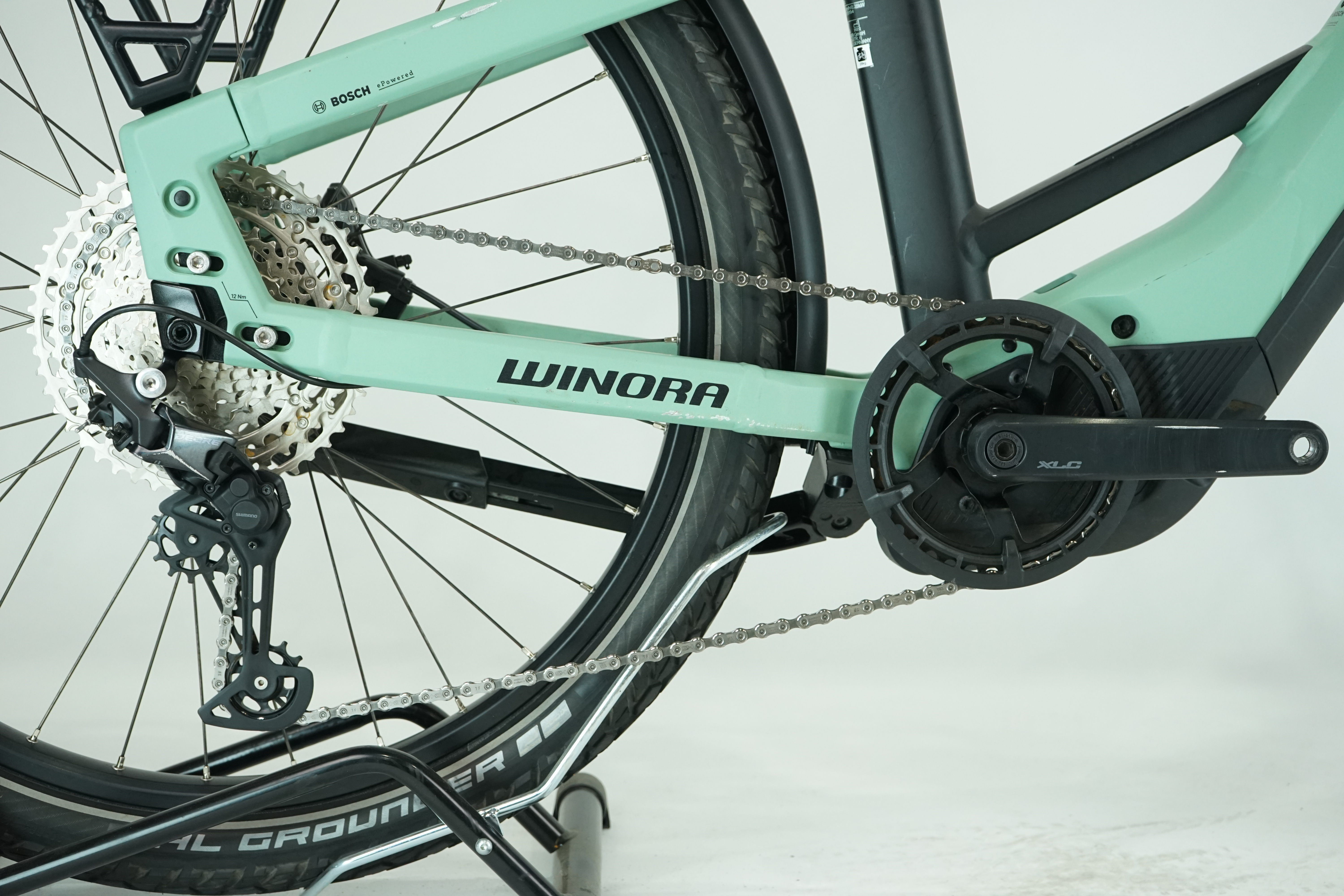 Winora Yakun 12 2023 - Trekking E Bike - 750 Wh - 27,5 Zoll - Tiefeinstieg