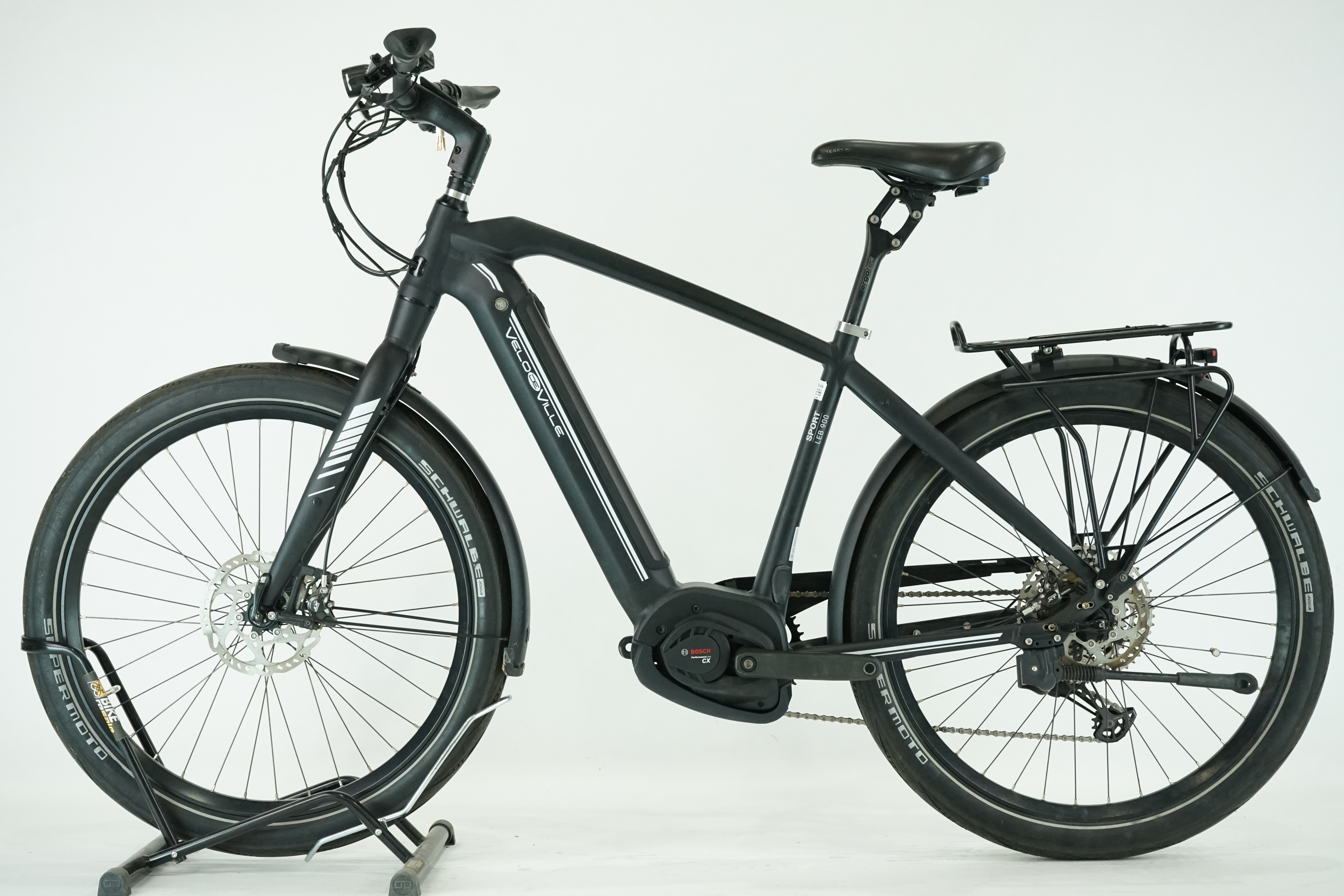 Velo de Ville Sport LEB 900 2022 - Trekking E Bike - 625 Wh - 27,5 Zoll - Diamant