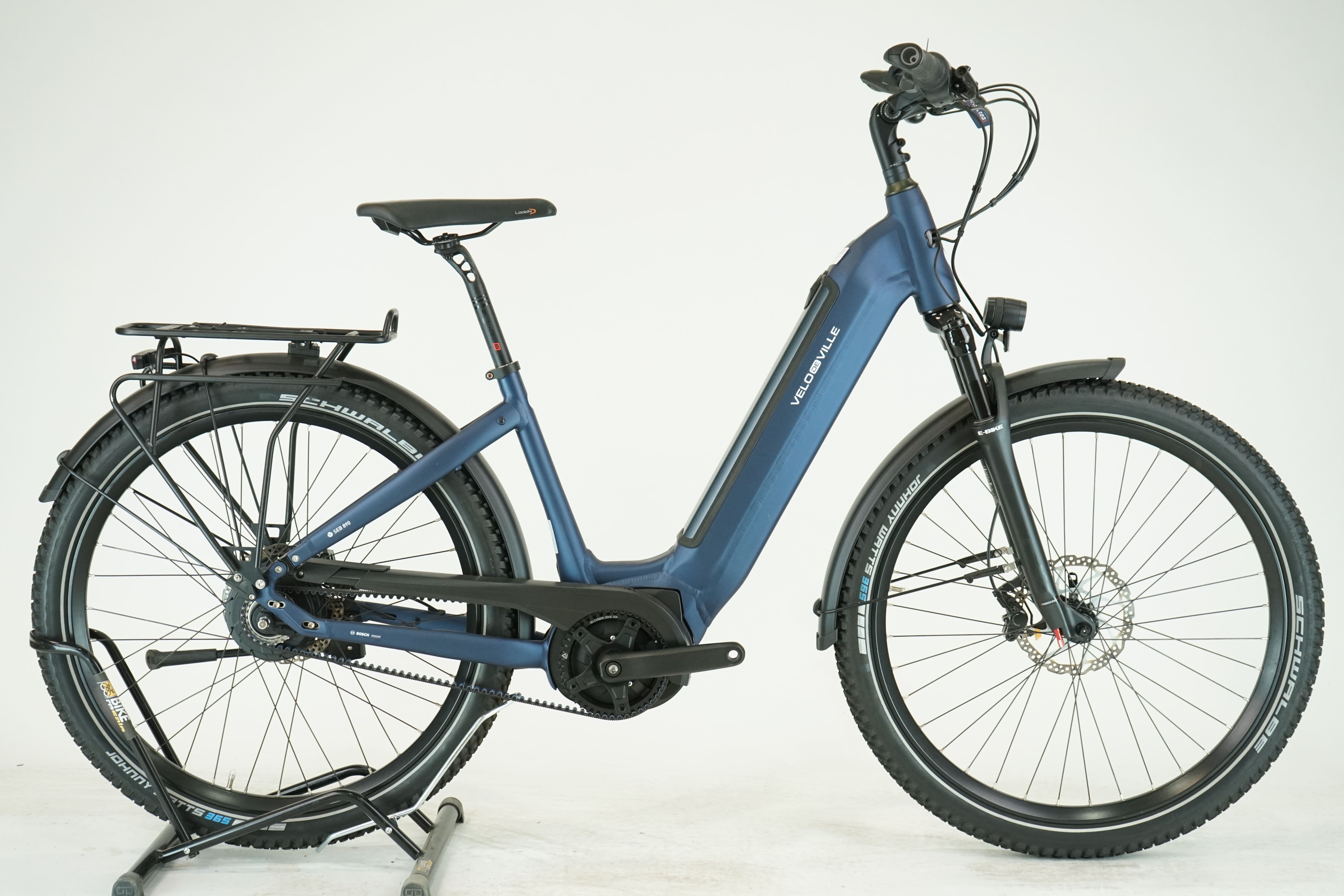 Velo de Ville SEB 890 SUV 2023 - All Terrain E Bike - Riemen - 27,5 Zoll - Tiefeinstieg