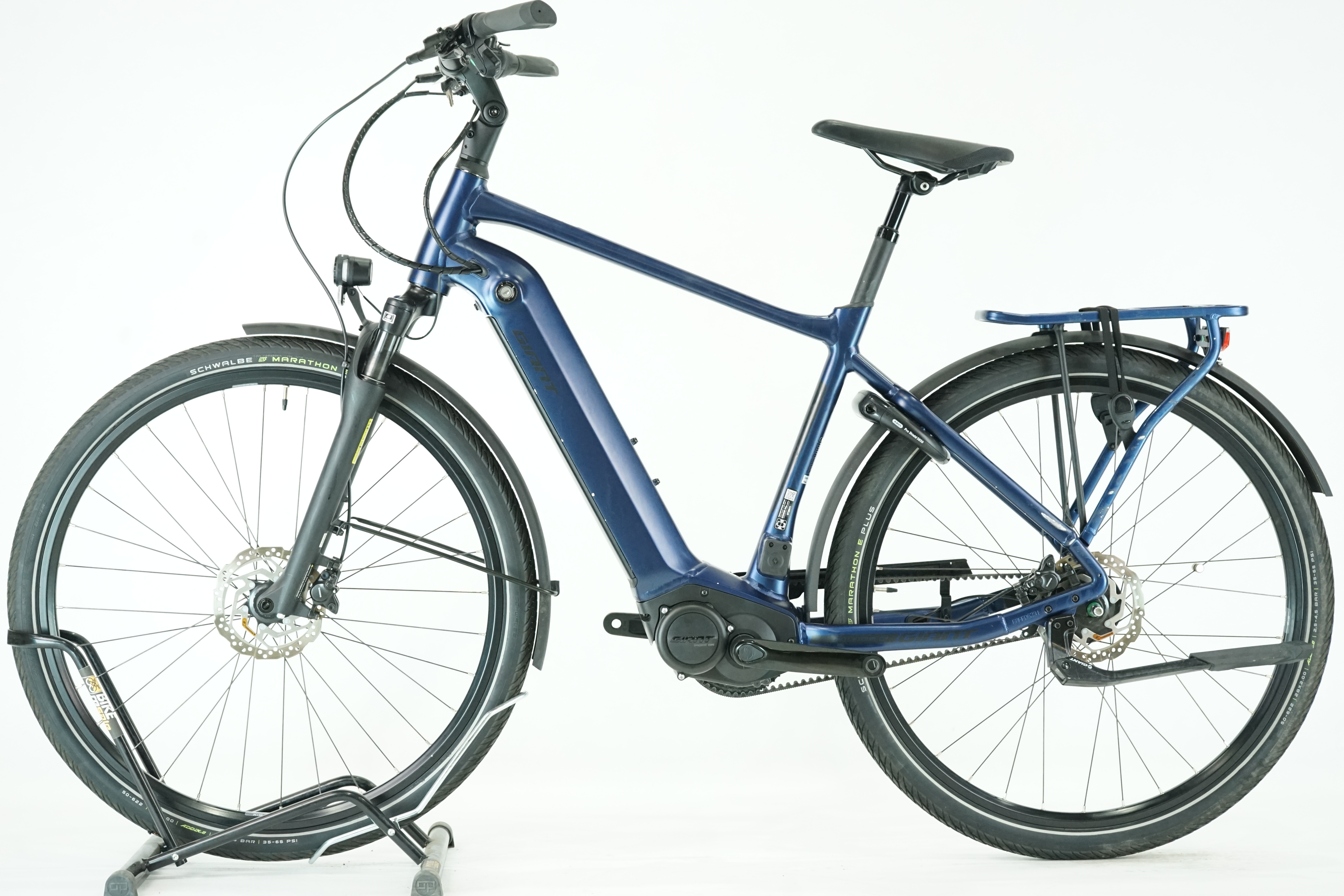 Giant DailyTour E+ 1 BD GTS 2021 - Trekking E Bike - 625 Wh - Riemen - Diamant