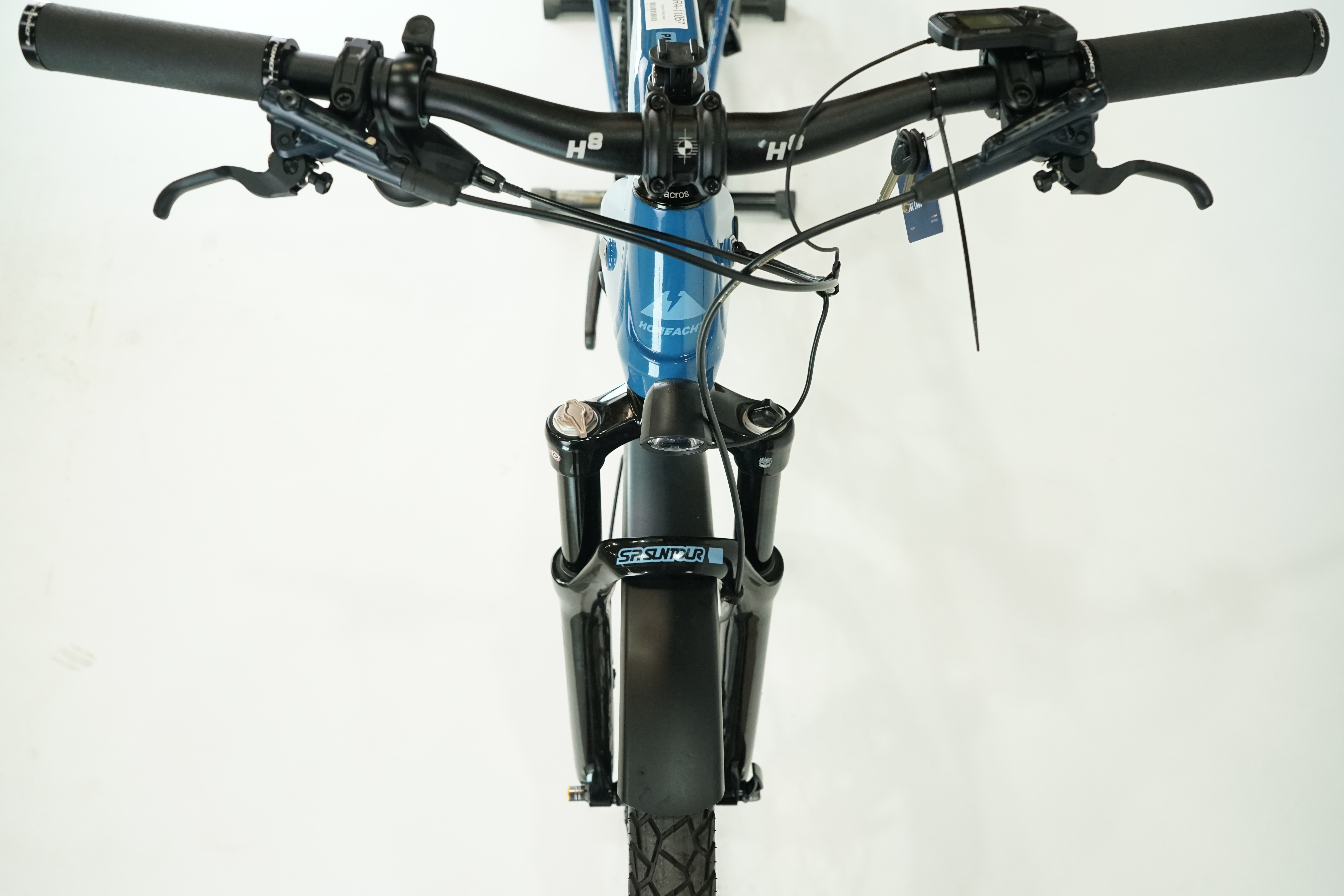 HOHE ACHT Pasio Tereno 2022 - Trekking E Bike - 630 Wh - Diamant - 27,5 Zoll