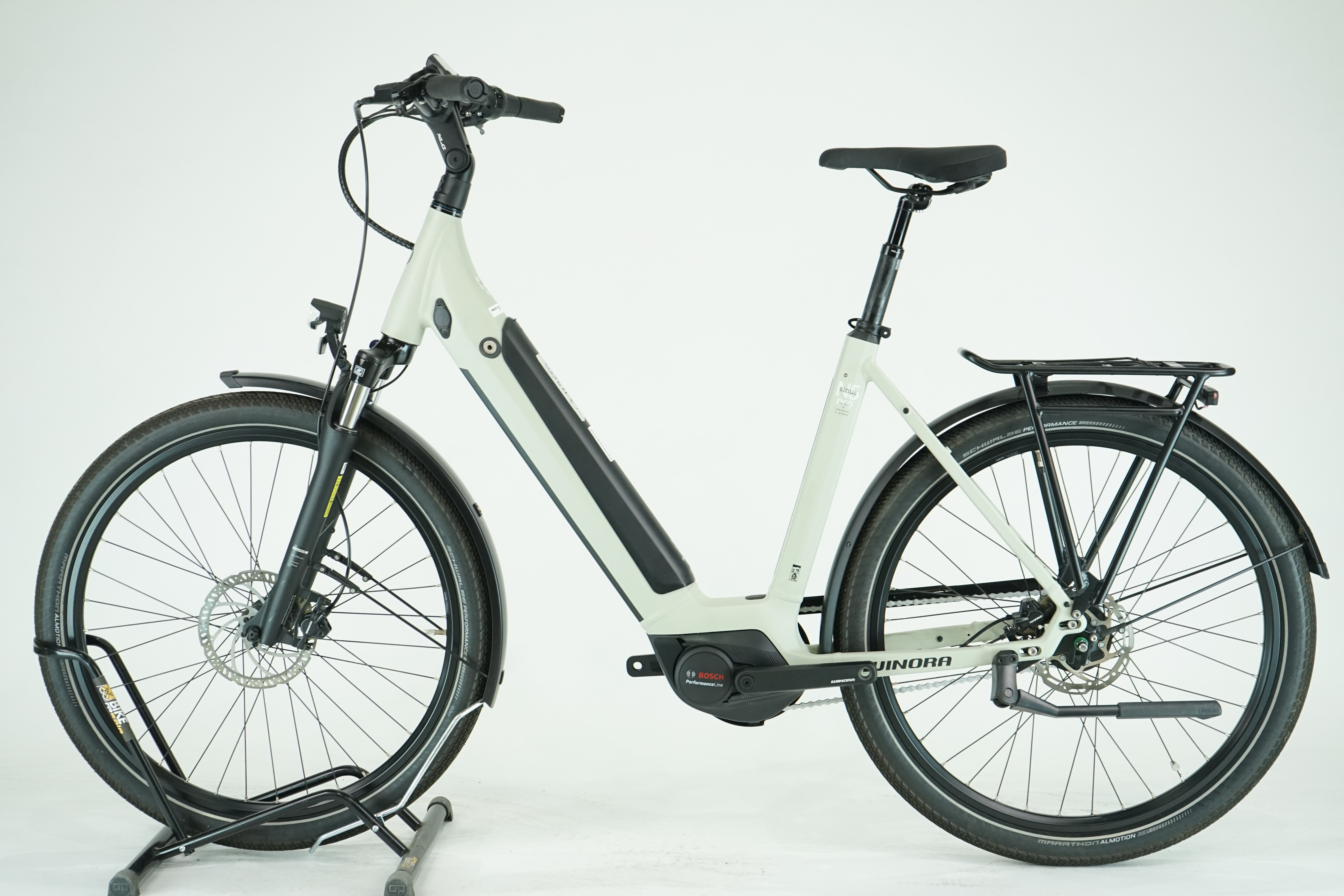 Winora Sinus N5f eco - 2023 - City E Bike - 500 Wh - 27,5 Zoll - Tiefeinstieg