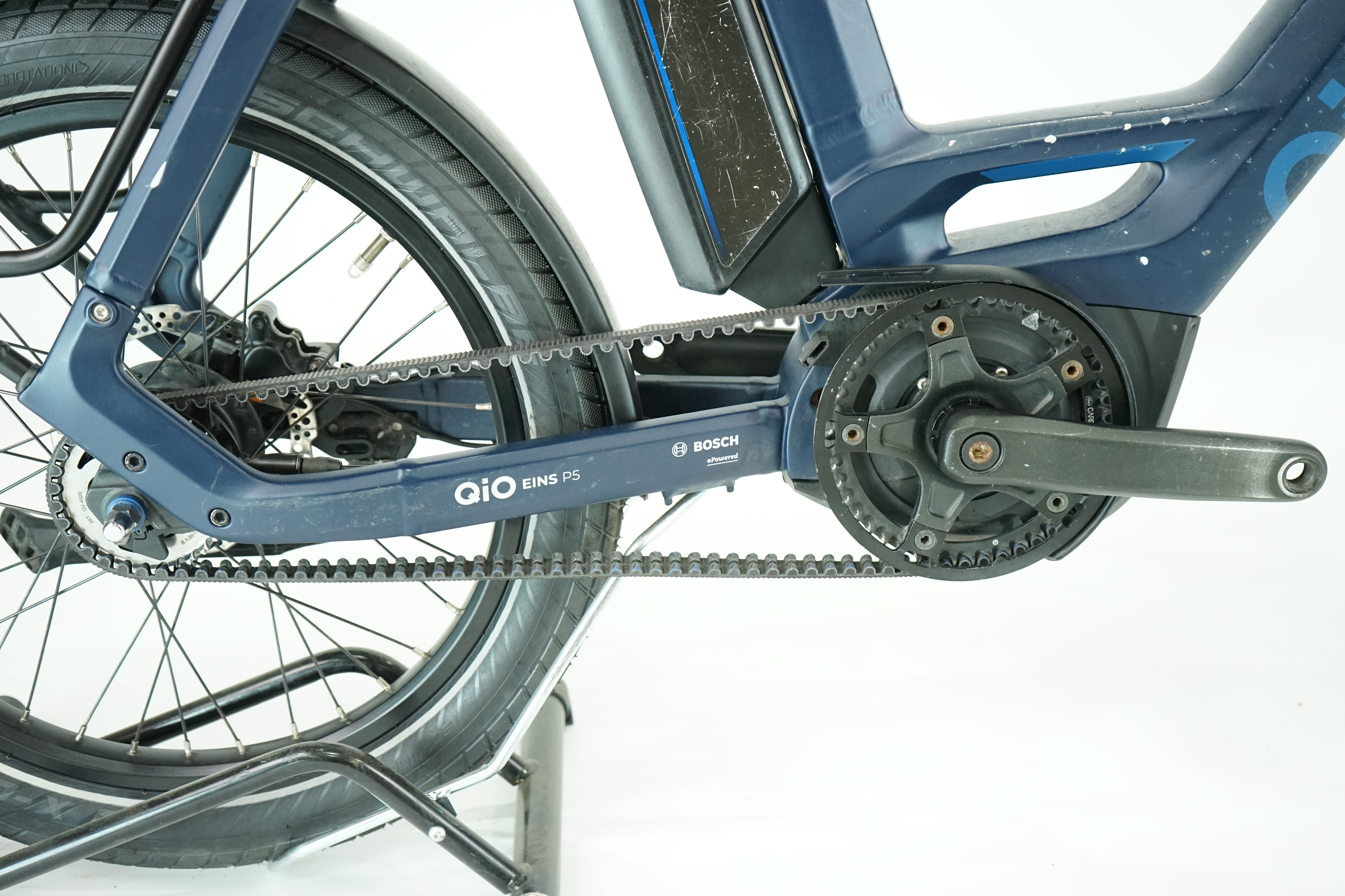 QIO BIKES EINS P5 20 ZR 2022 - Kompakt E Bike - 500 Wh - Tiefeinsteiger - 20 Zoll