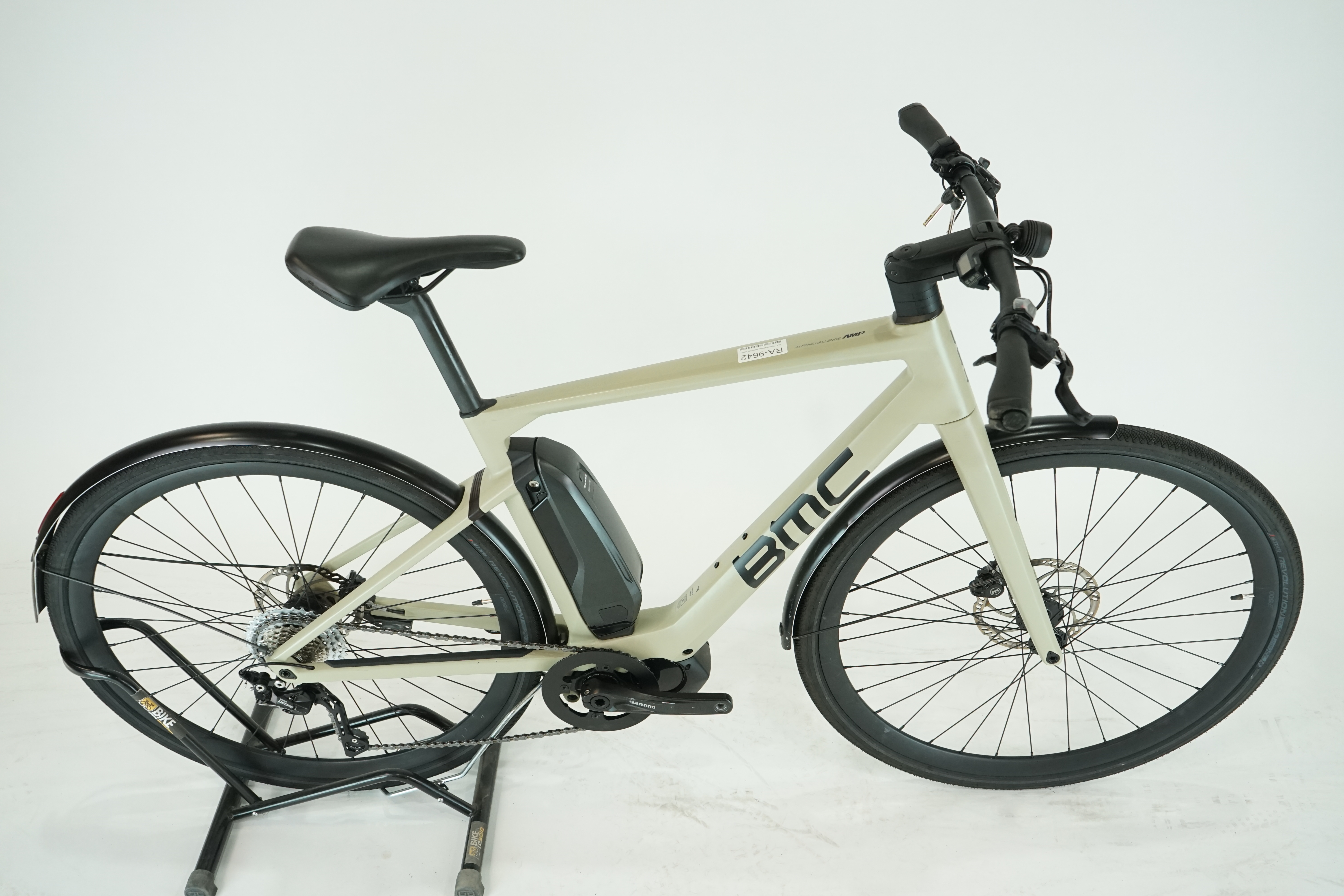 BMC Alpenchallenge AMP CITY ONE 2021 - Fitness E Bike - 504 Wh - Carbon - Diamant