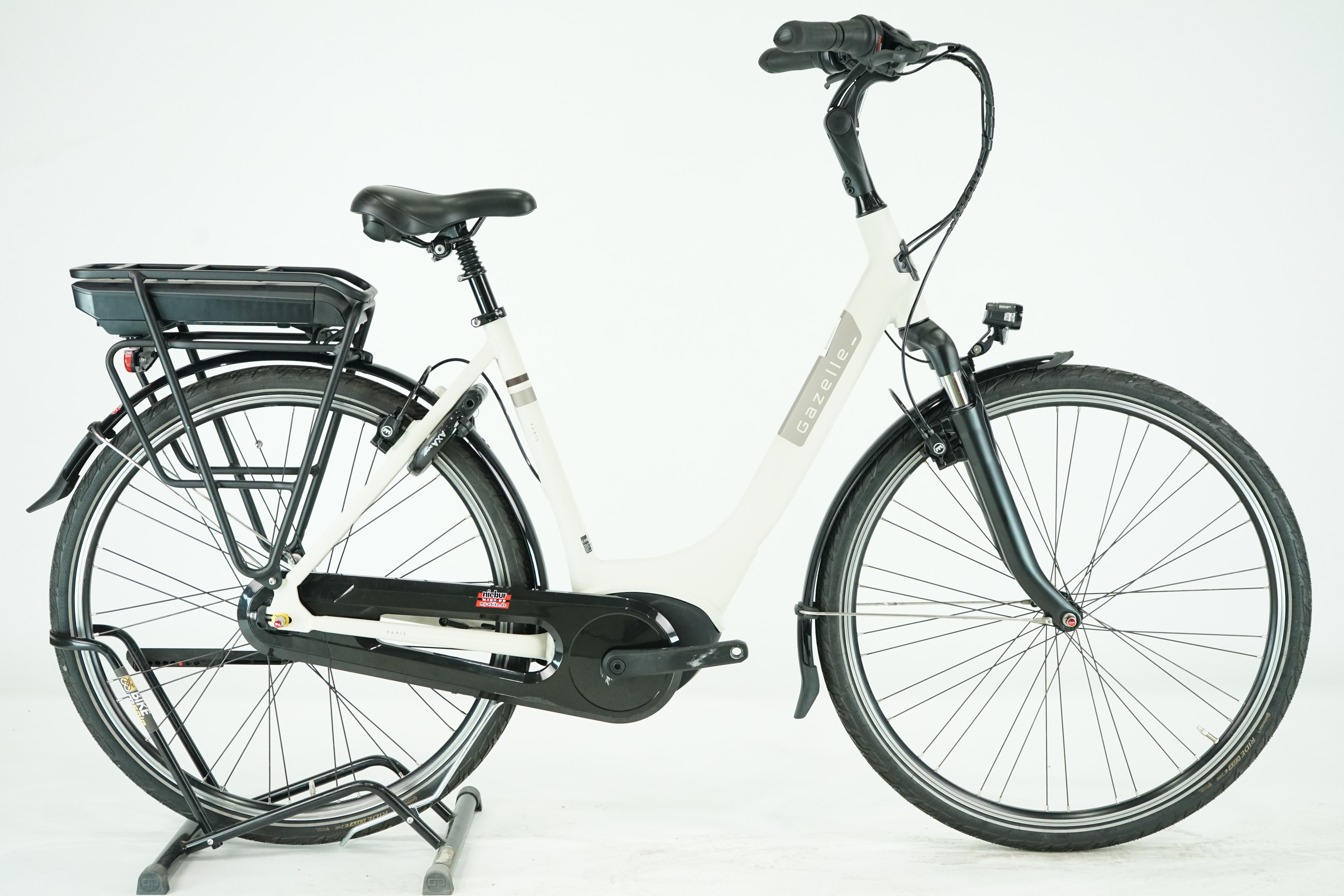 Gazelle Paris C7+HMD 2023 - City E Bike - 500 Wh - 28 Zoll - Tiefeneinsteiger 