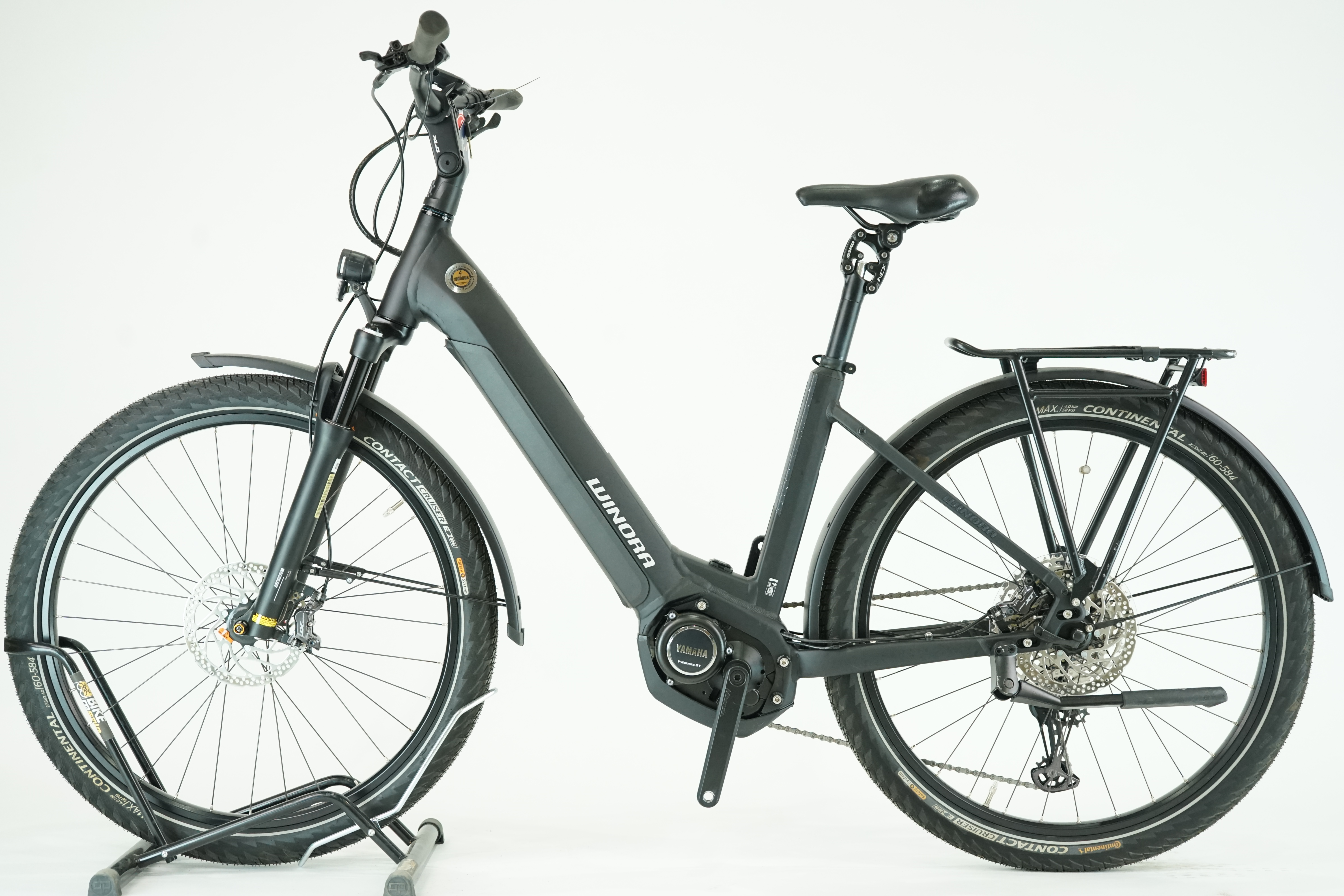 WINORA Yucatan 12 Pro 2021 - City E Bike - 630 Wh - Tiefeinsteiger - 27,5 Zoll