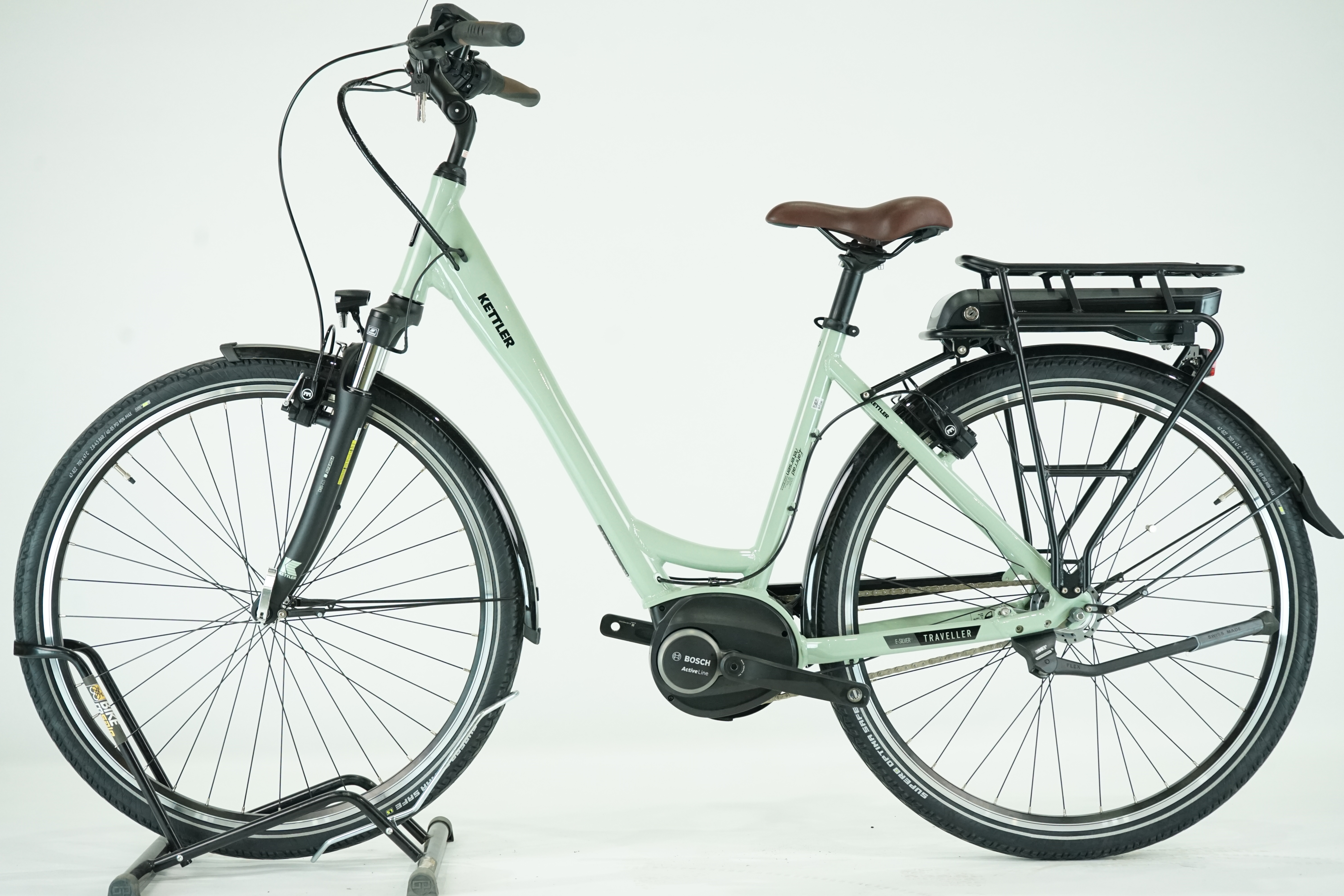 Kettler E-Traveller Silver 7 RT 2023 - City E Bike - 500 Wh - Tiefeinsteiger