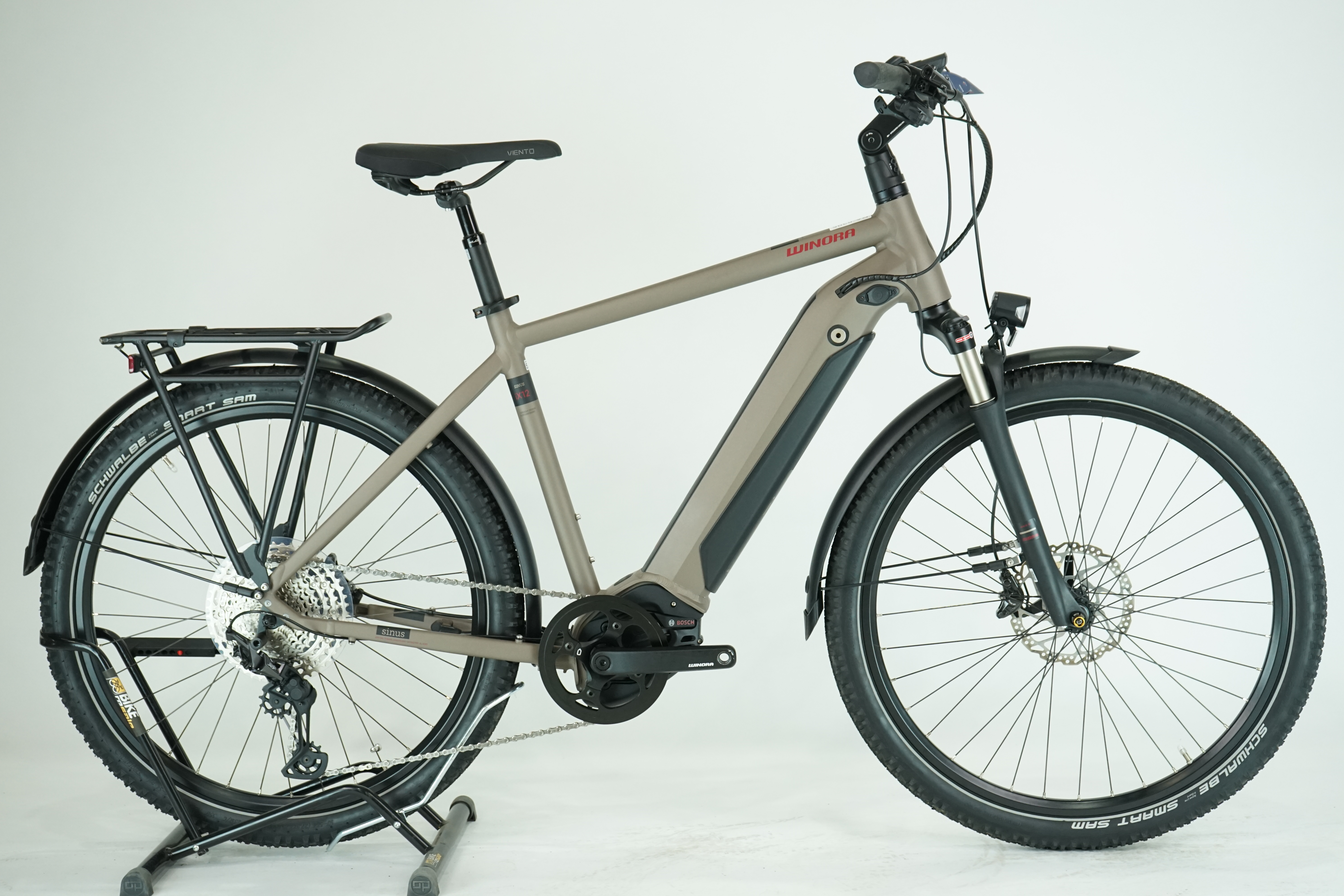 Winora Sinus iX12 2021 - Trekking E Bike - 500 Wh - Diamant - 27,5 Zoll