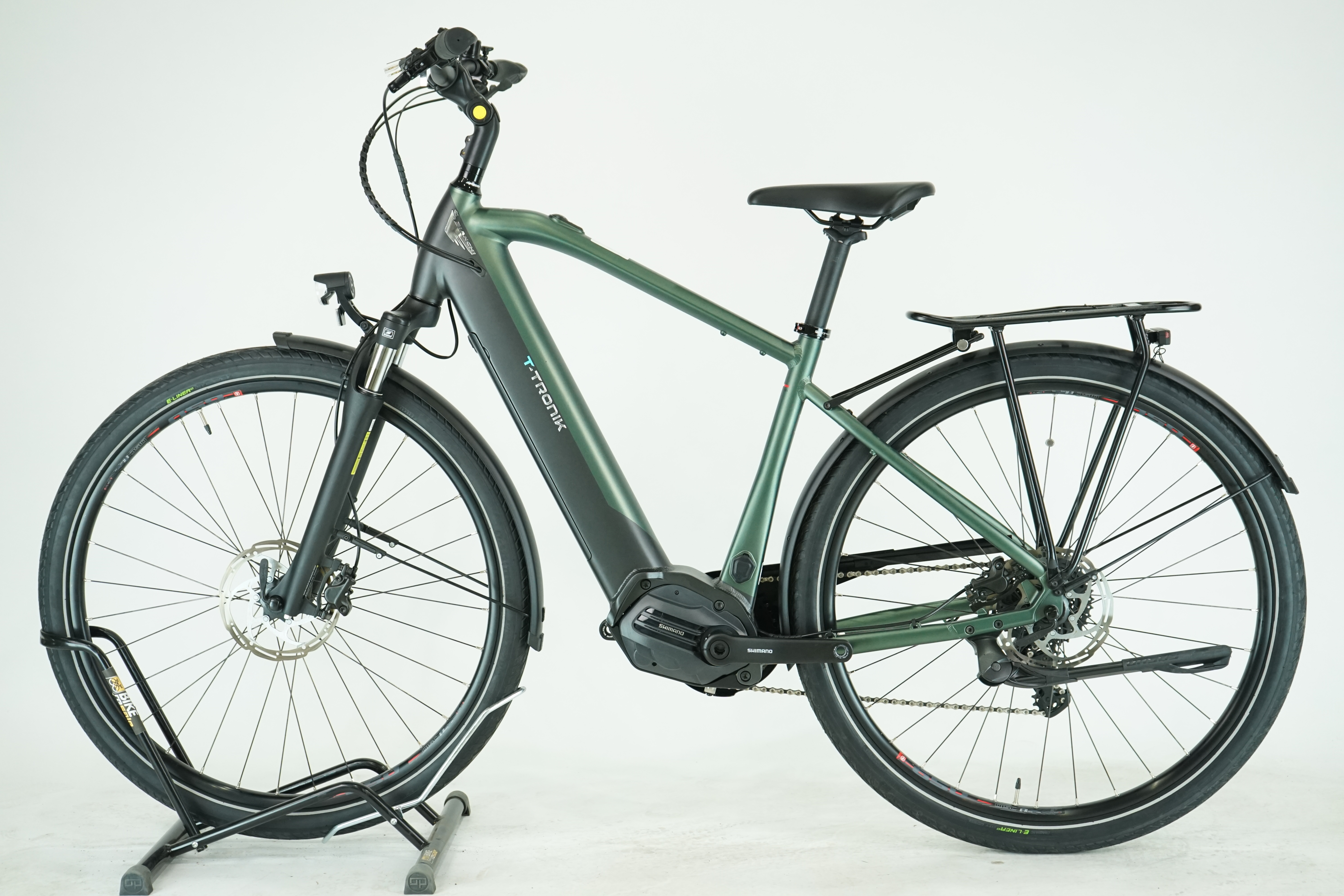 Bianchi T-Tronik T-Type 2023 - Trekking E Bike - 417 Wh - Diamant