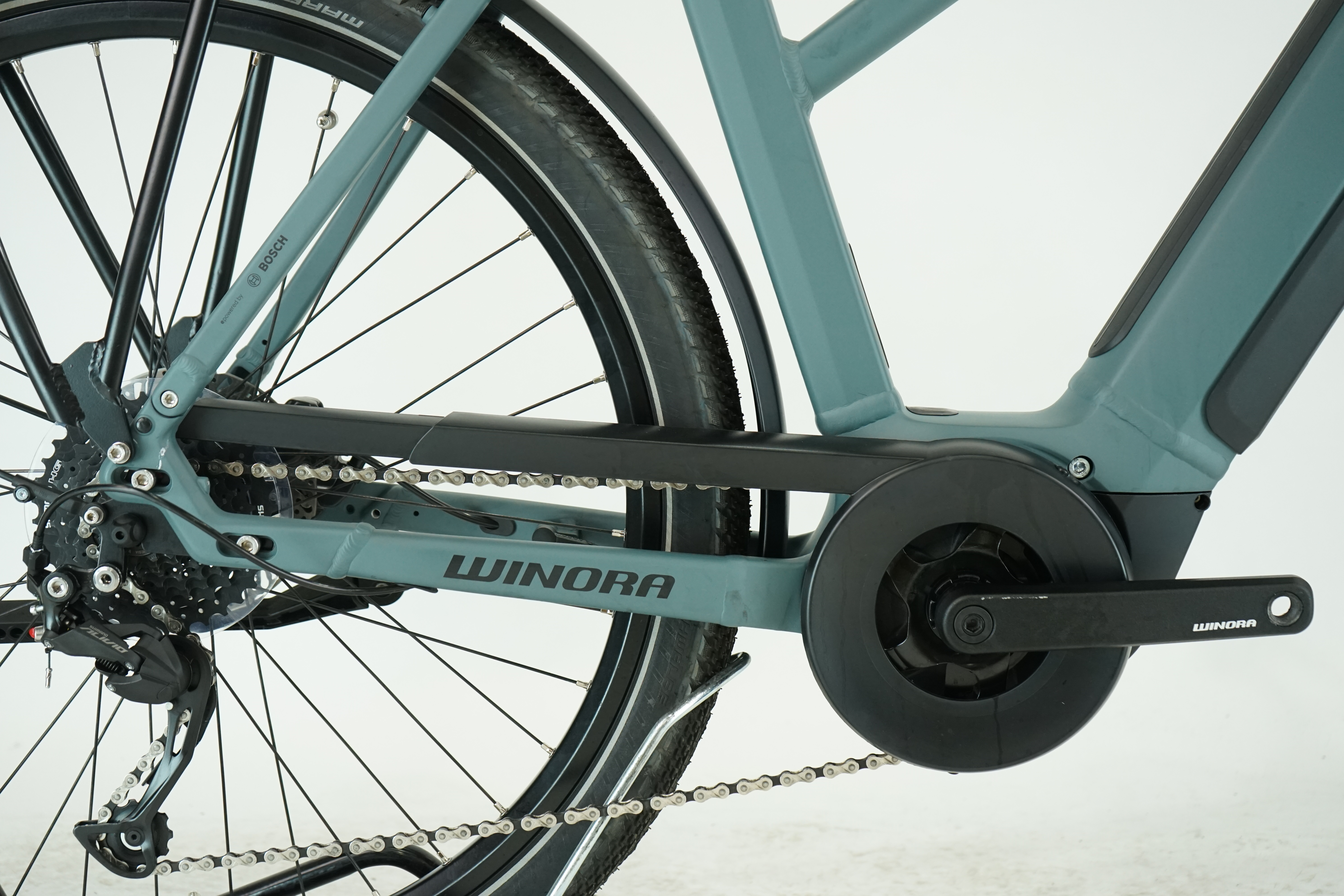 Winora Sinus 9 2023 - Trekking E Bike - 625 Wh - Damen Sport