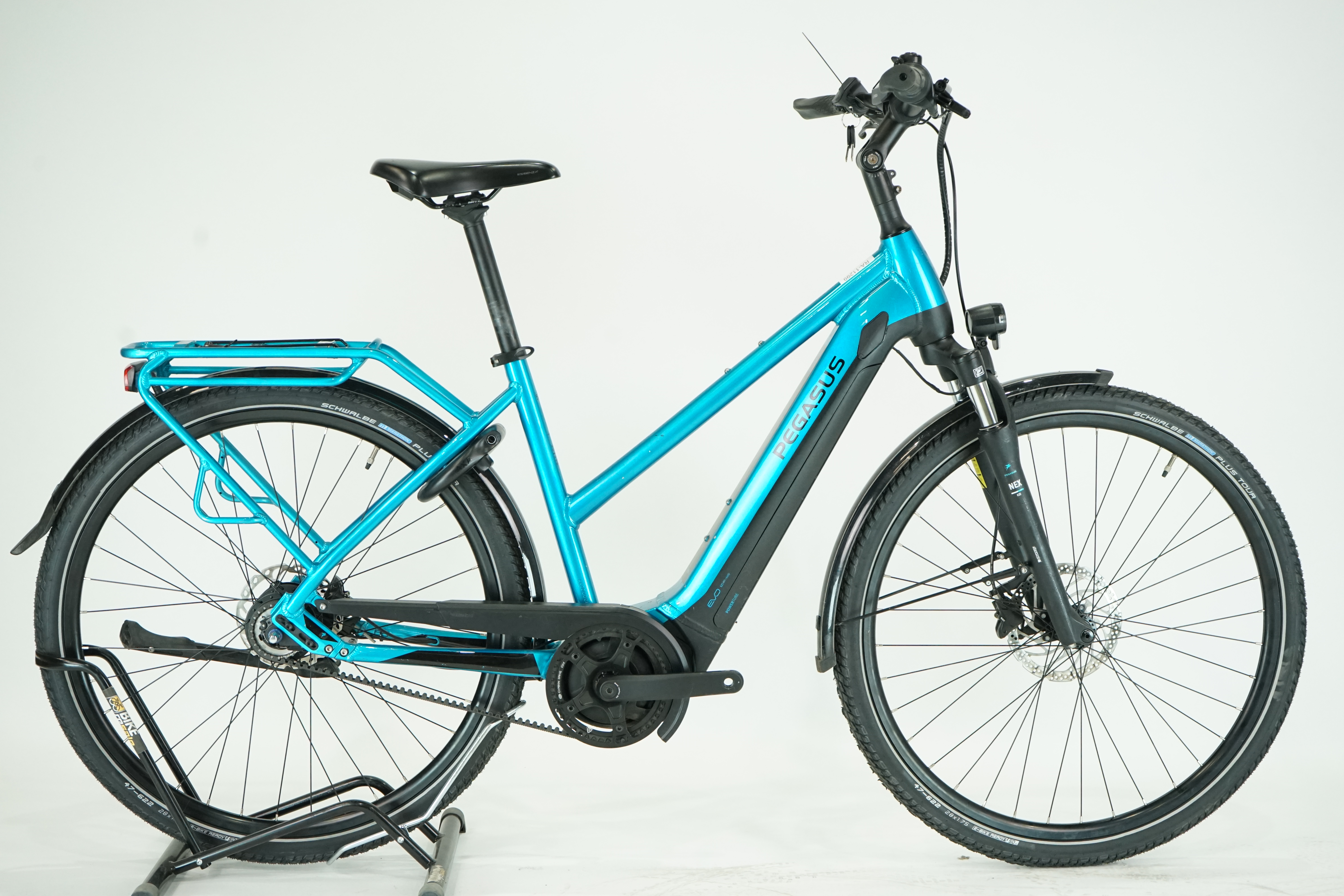 PEGASUS Solero EVO 8R Belt 2021 - City E Bike - 500 Wh - Trapezrahmen