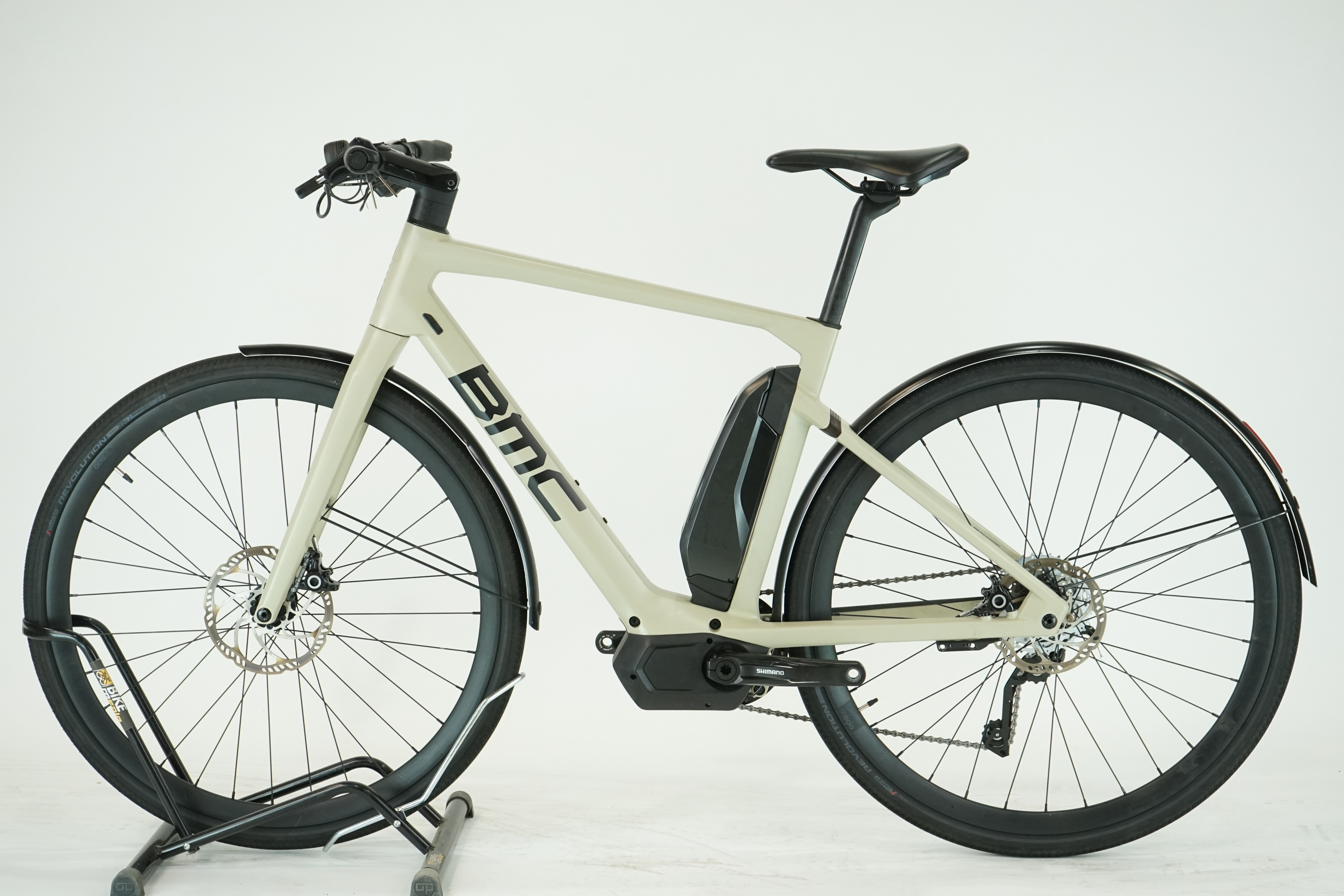 BMC Alpenchallenge AMP CITY ONE 2021 - Fitness E Bike - 504 Wh - Carbon - Diamant