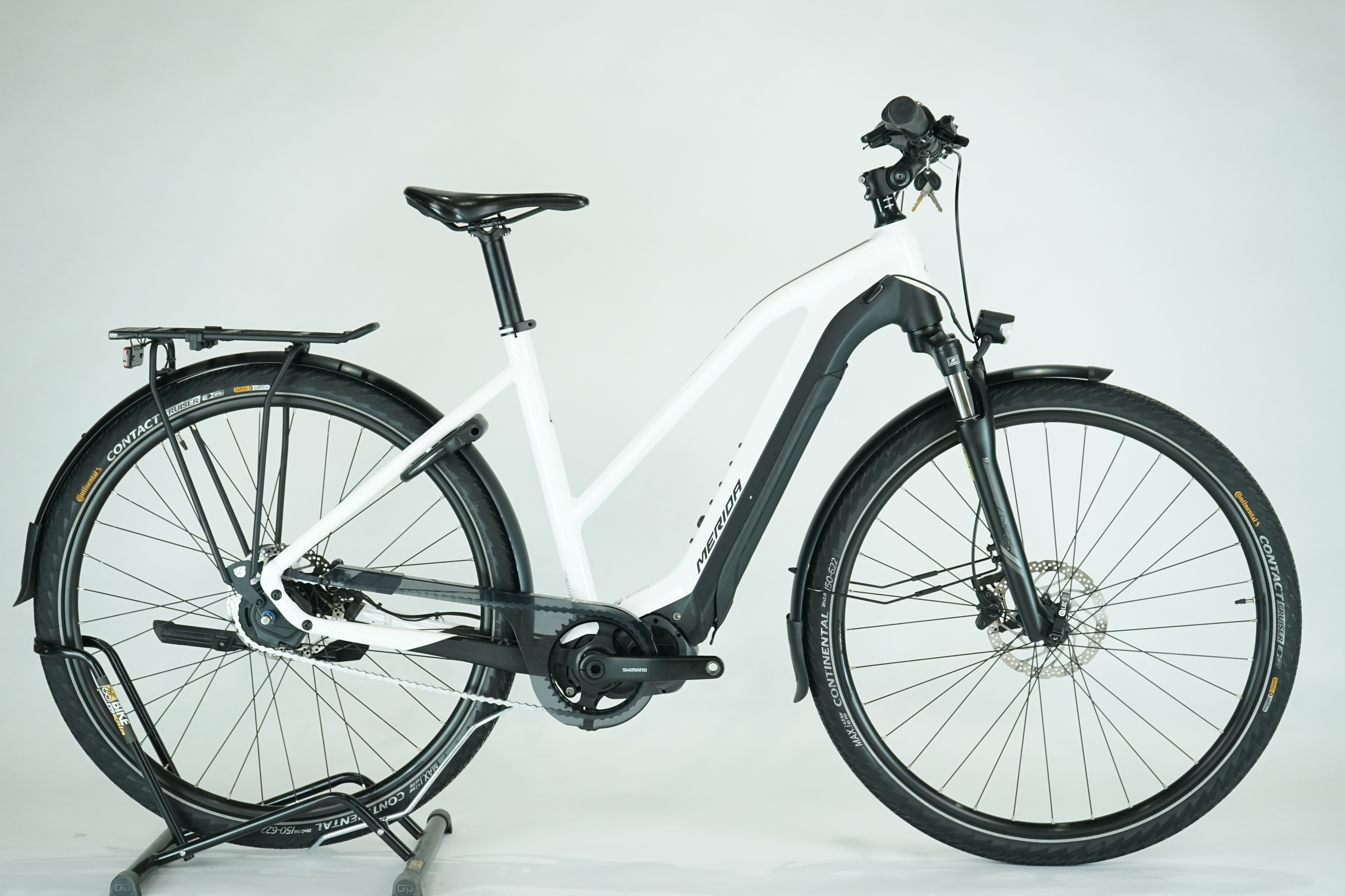 Merida eSPRESSO 700 EQ LADY 2020 - City E Bike - 504 Wh - Trapez