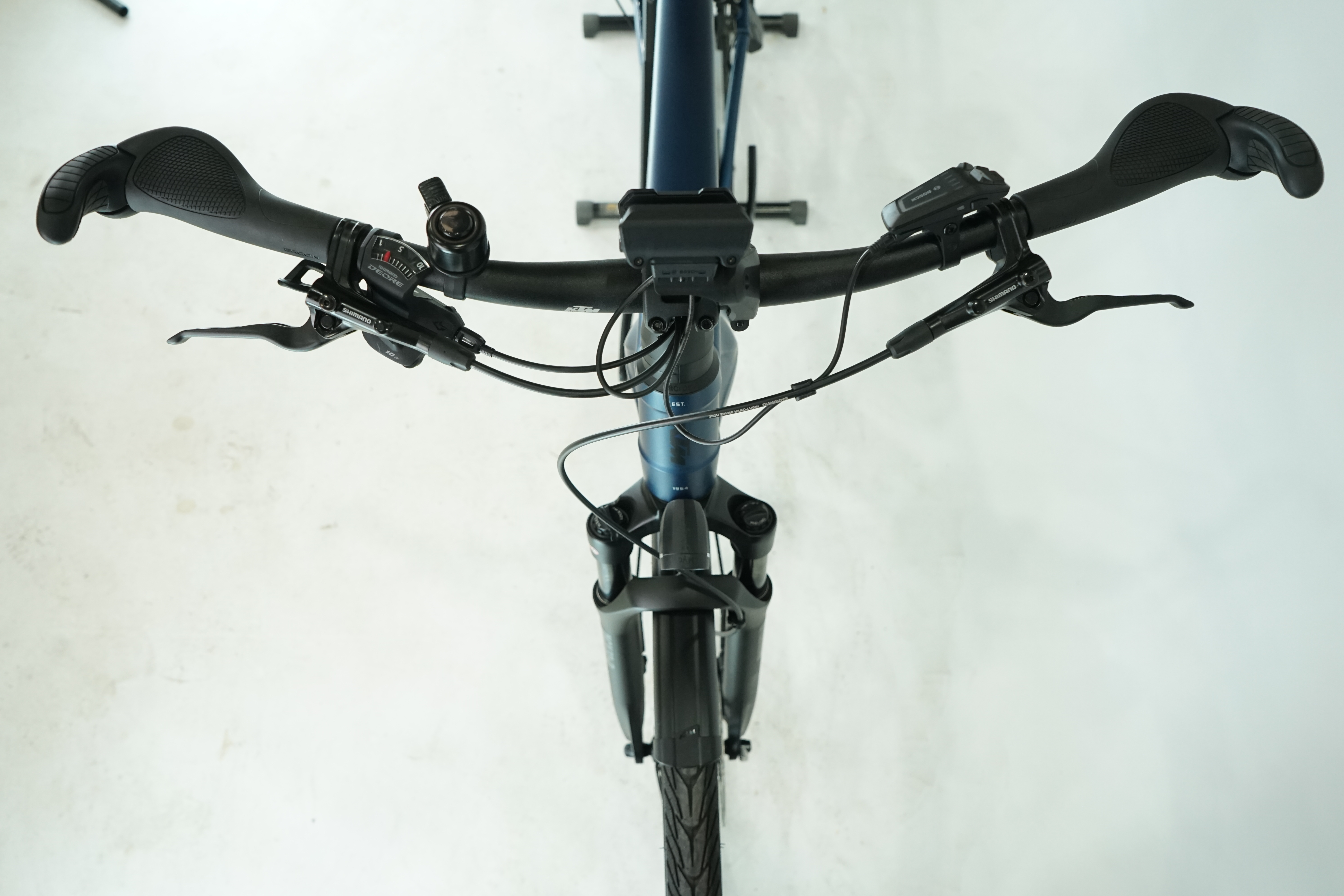 KTM Macina Style 730 2023 - Trekking E Bike - 750 Wh - Diamant