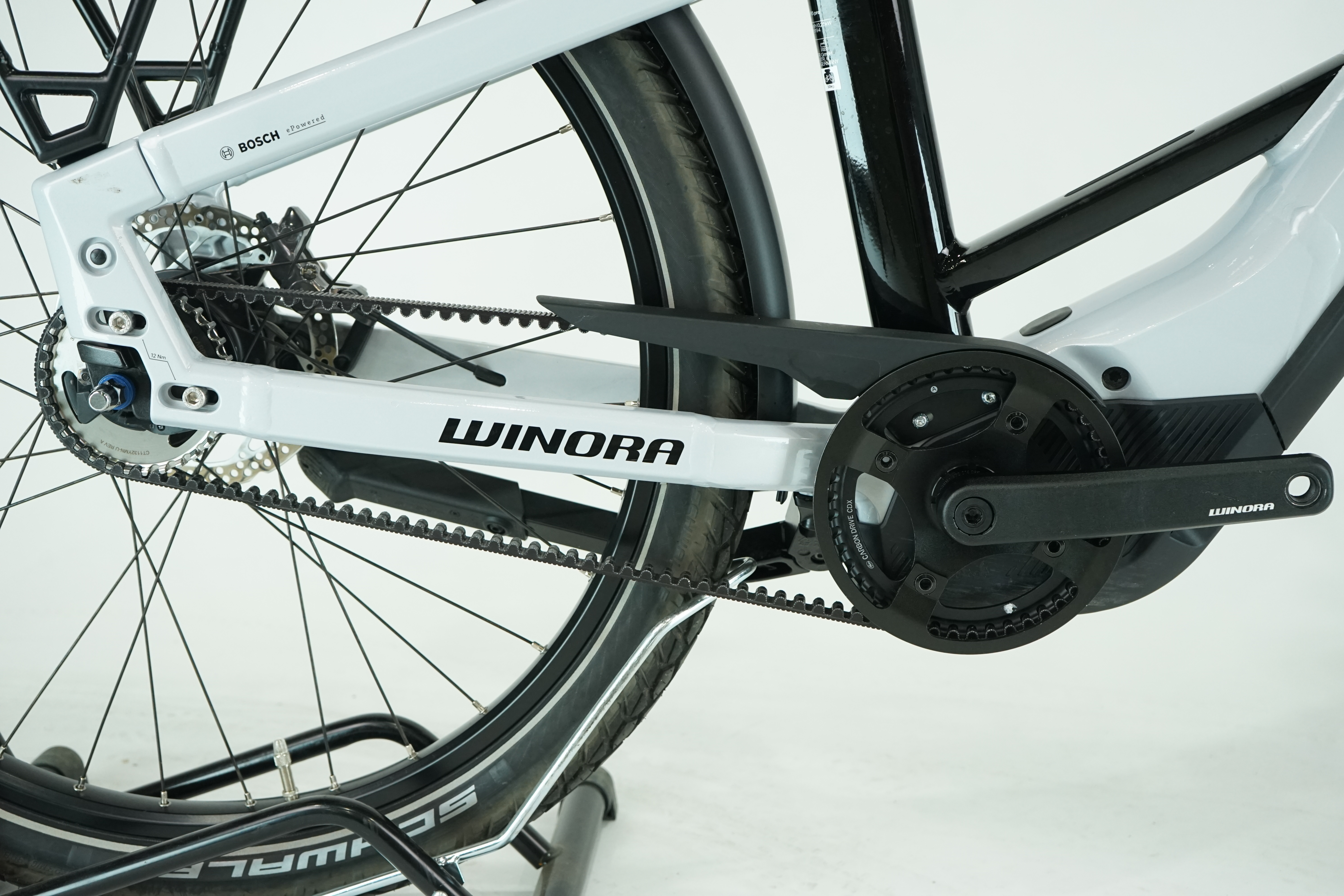 Winora Yakun R5 Pro 2023 - City E Bike - 750 Wh - Riemen - 27,5 Zoll - Tiefeinstieg